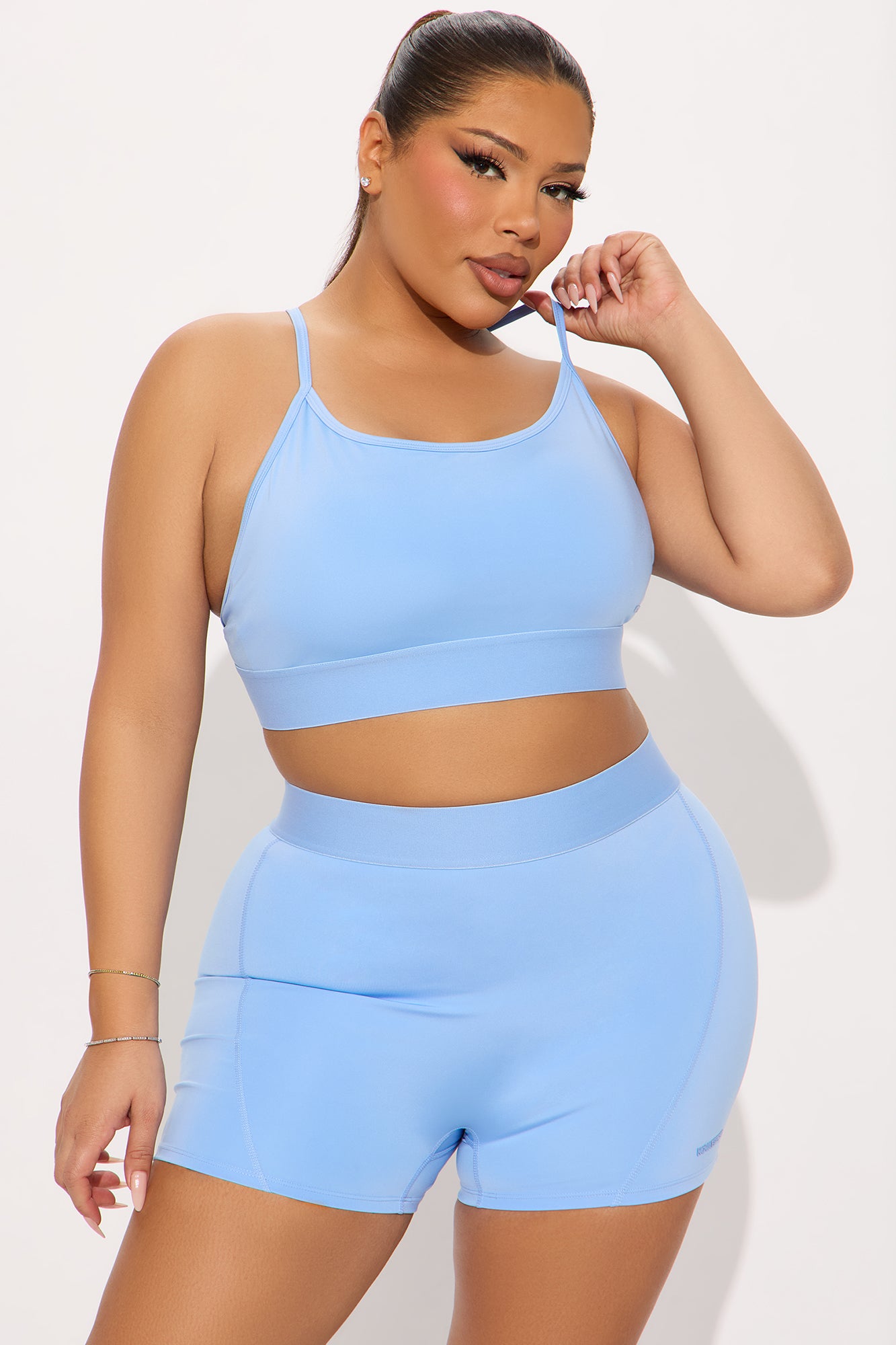 Paddle Pro Elevate Sports Bra - Light Blue - Image 5