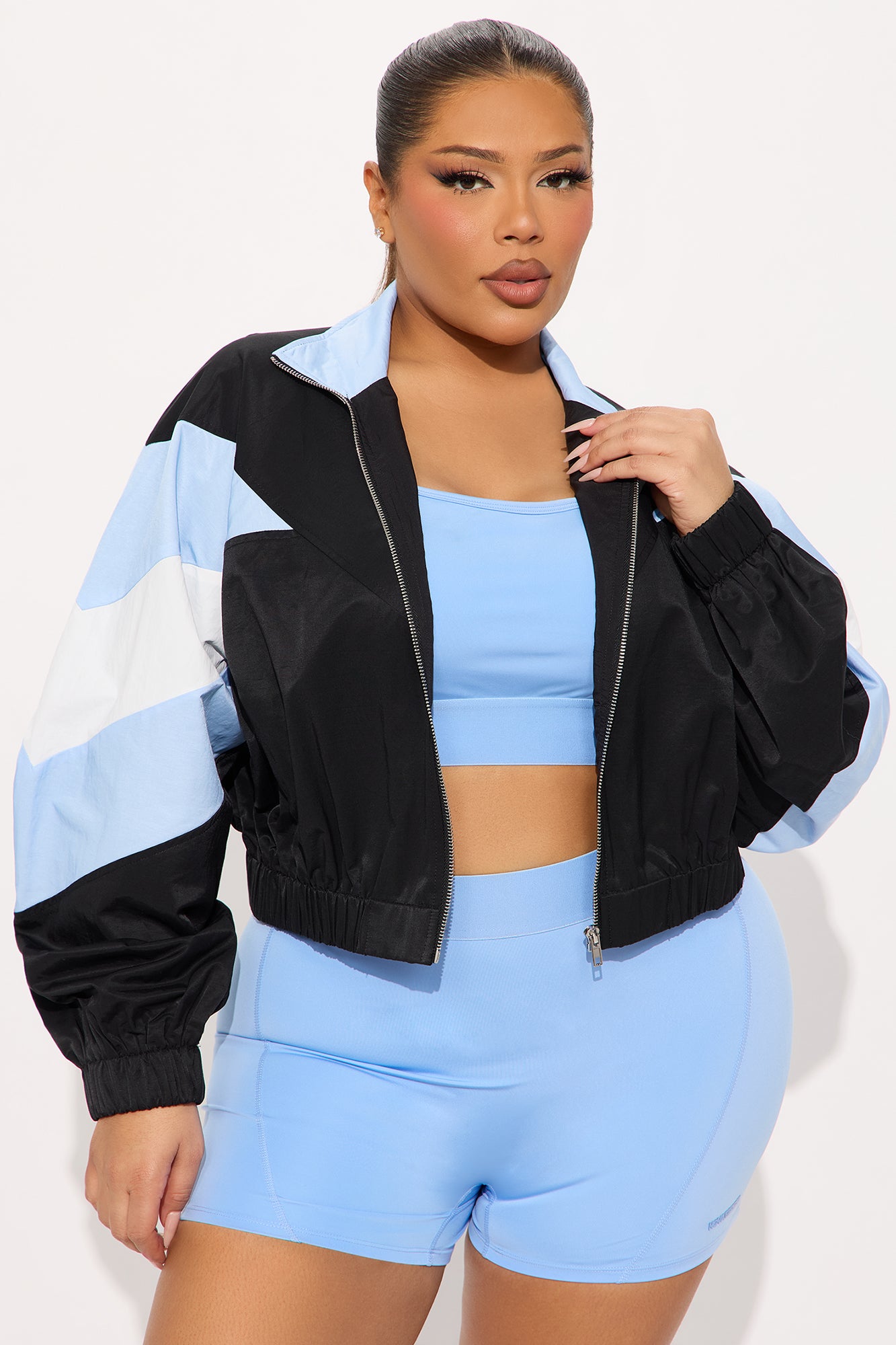 Fierce Flex Active Jacket - Black/combo - Image 7