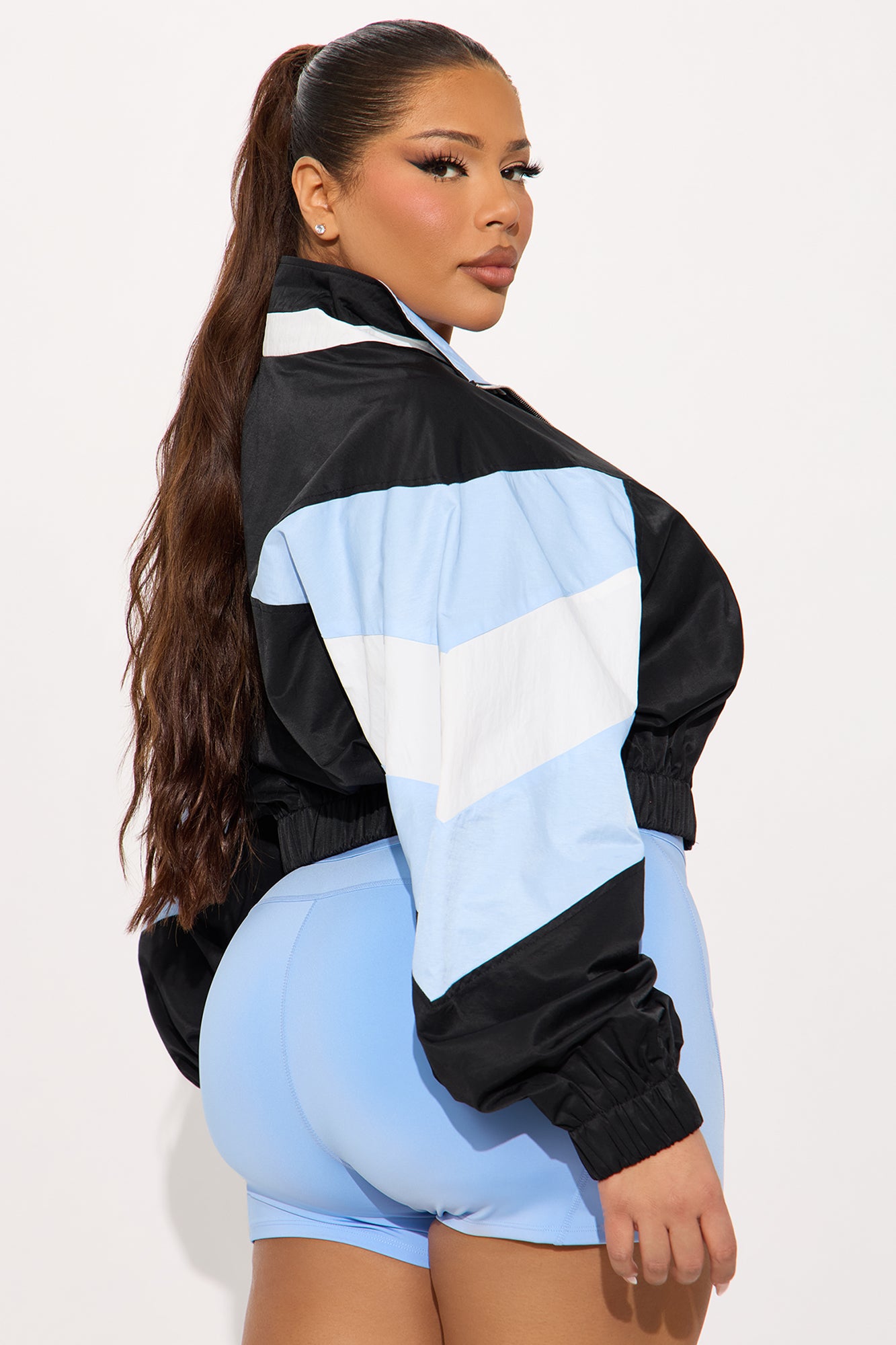 Fierce Flex Active Jacket - Black/combo - Image 8