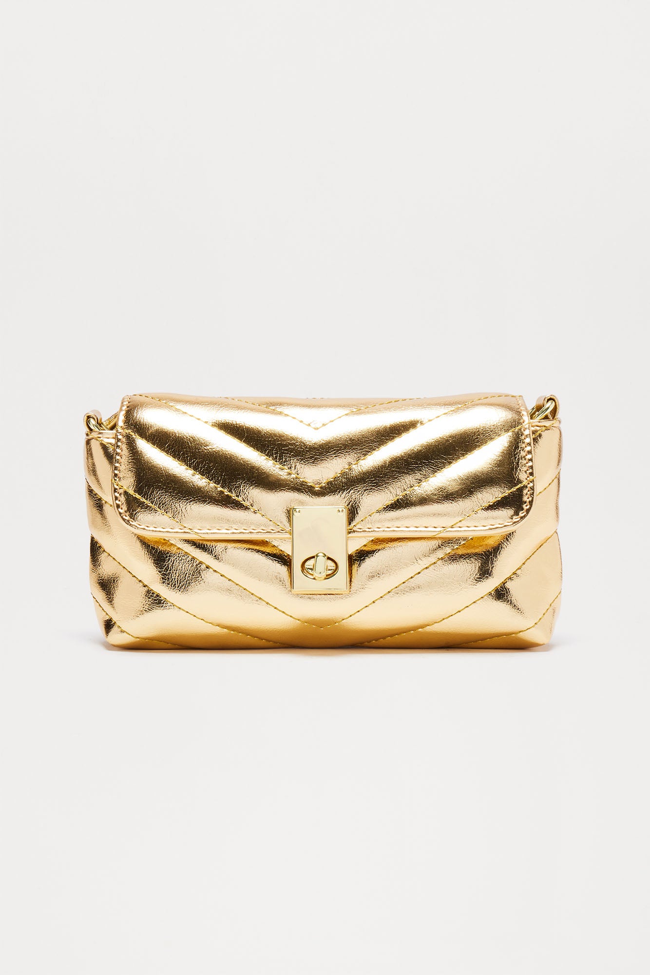 Oh You Fancy Crossbody Bag - Gold - Image 4