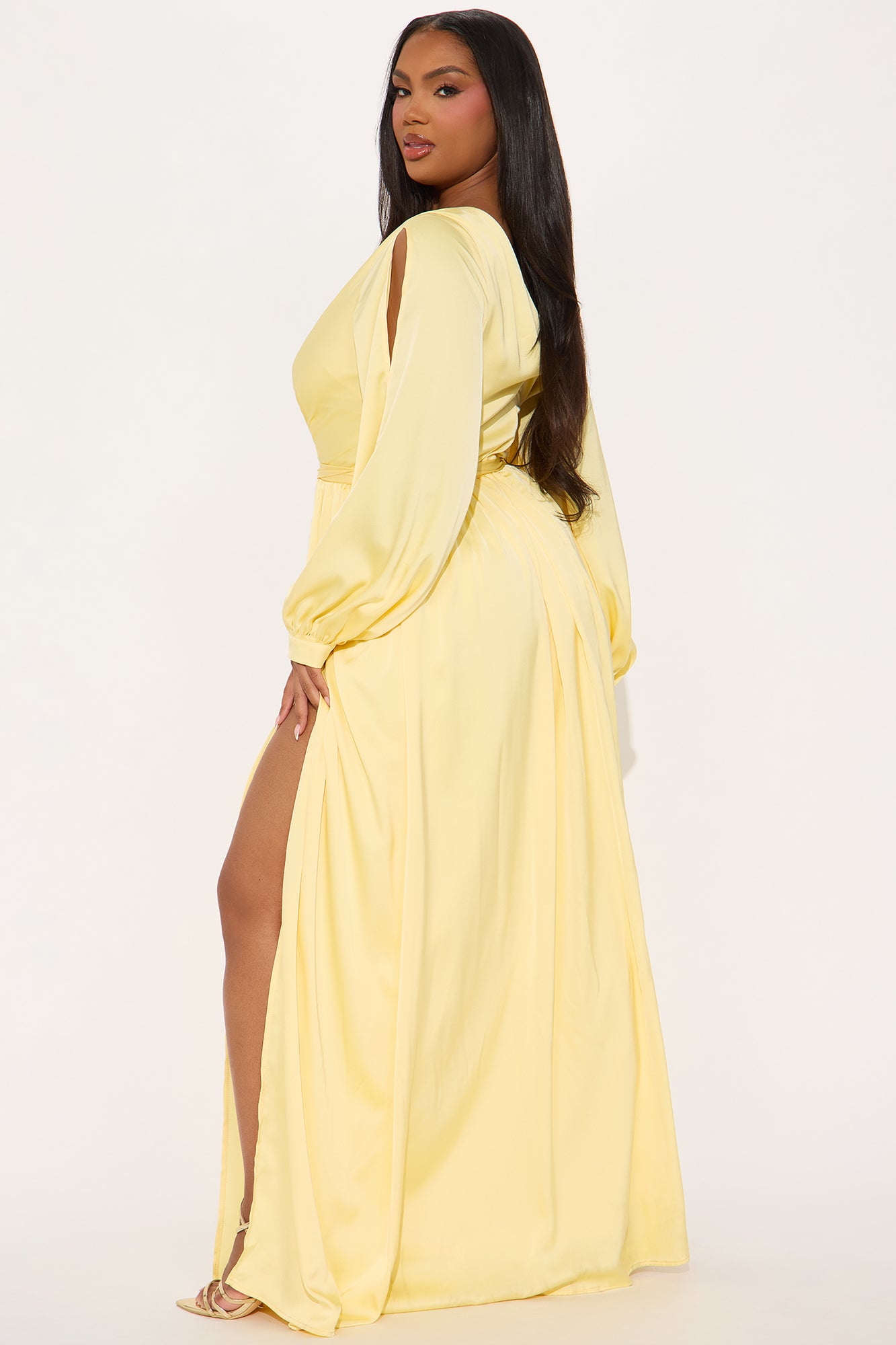 Belle Maxi Dress - Butter Yellow - Image 6