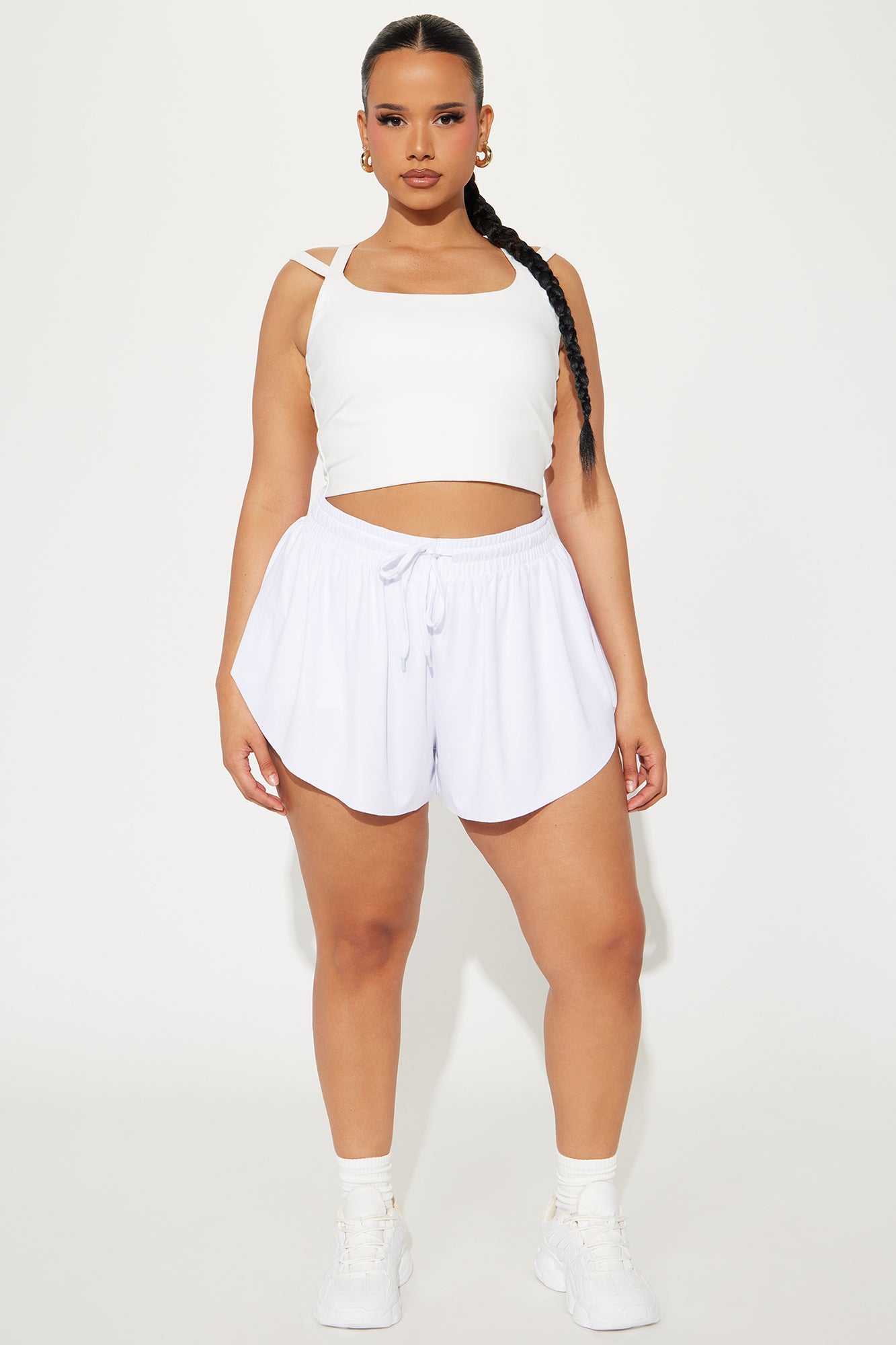 All That Bounce Active Running Short - White - Image 4