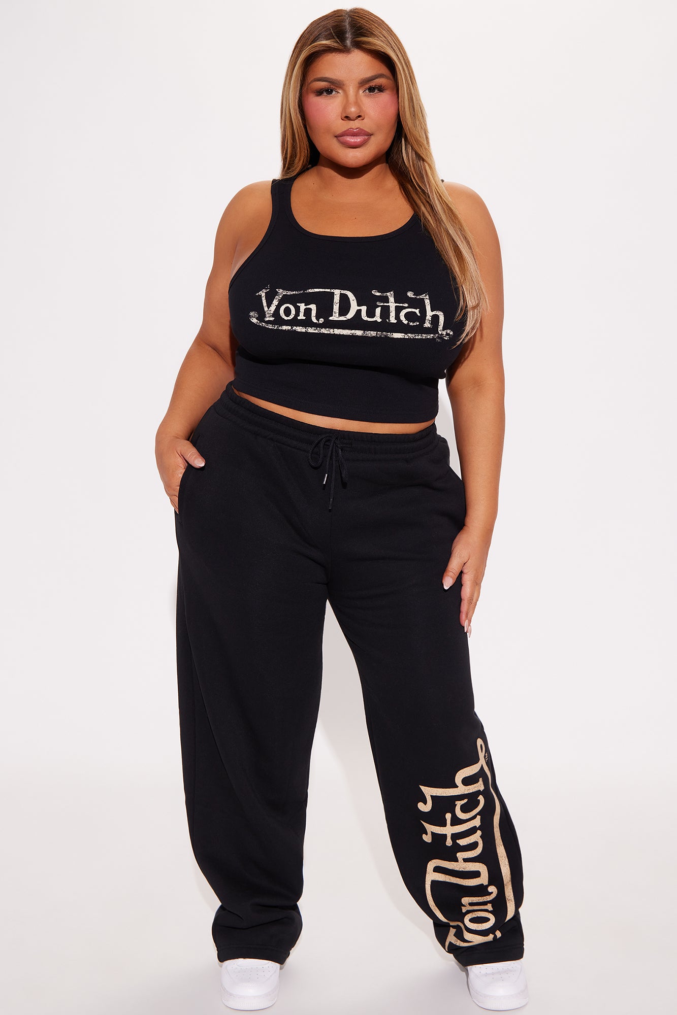Von Dutch Vintage Tank Top - Black - Image 5