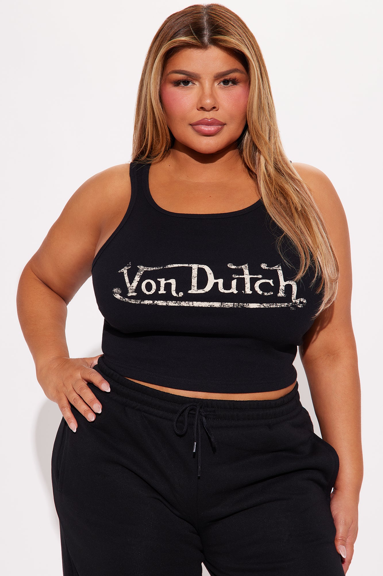 Von Dutch Vintage Tank Top - Black - Image 4