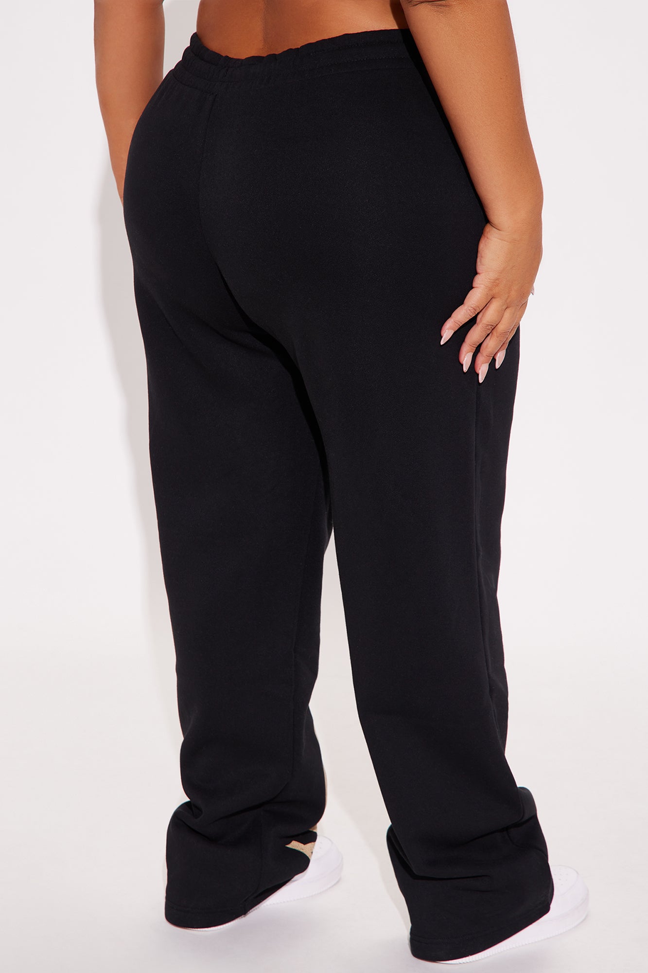 Von Dutch Vintage Wide Leg Pant - Black - Image 6