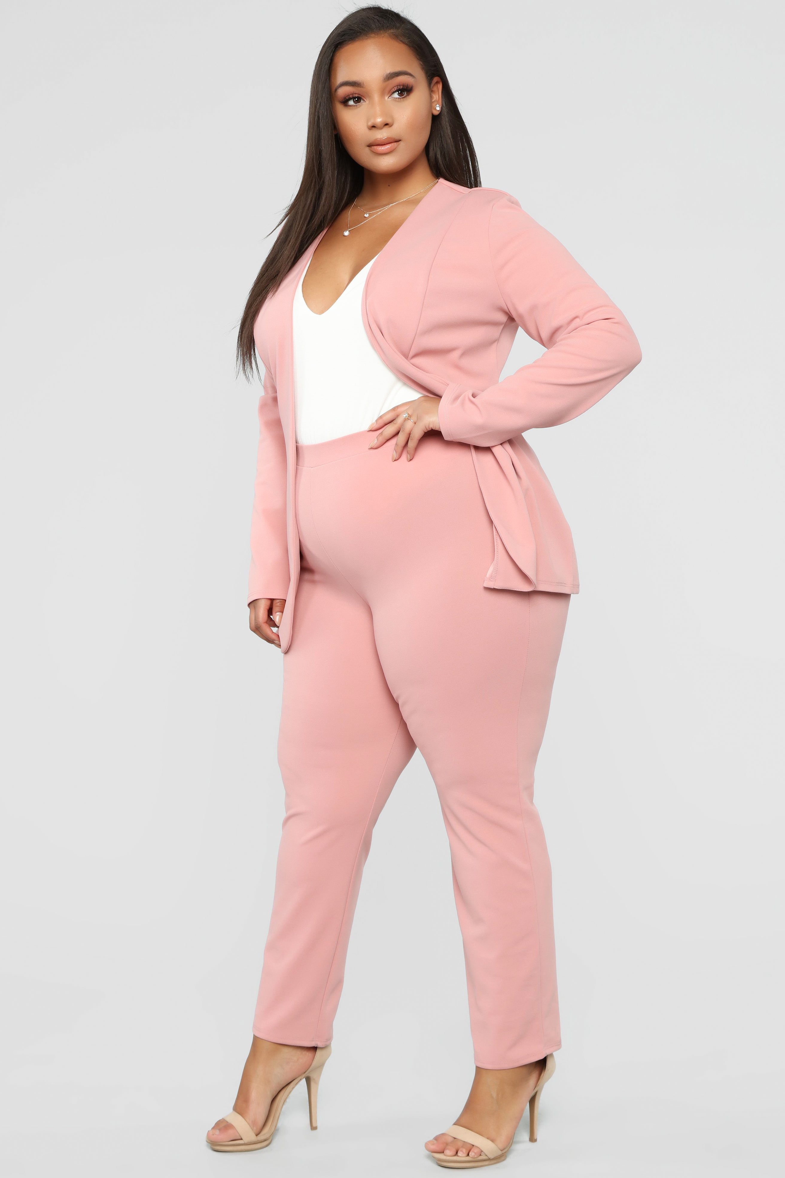 Payin' It Forward Blazer Set - Mauve - Image 12