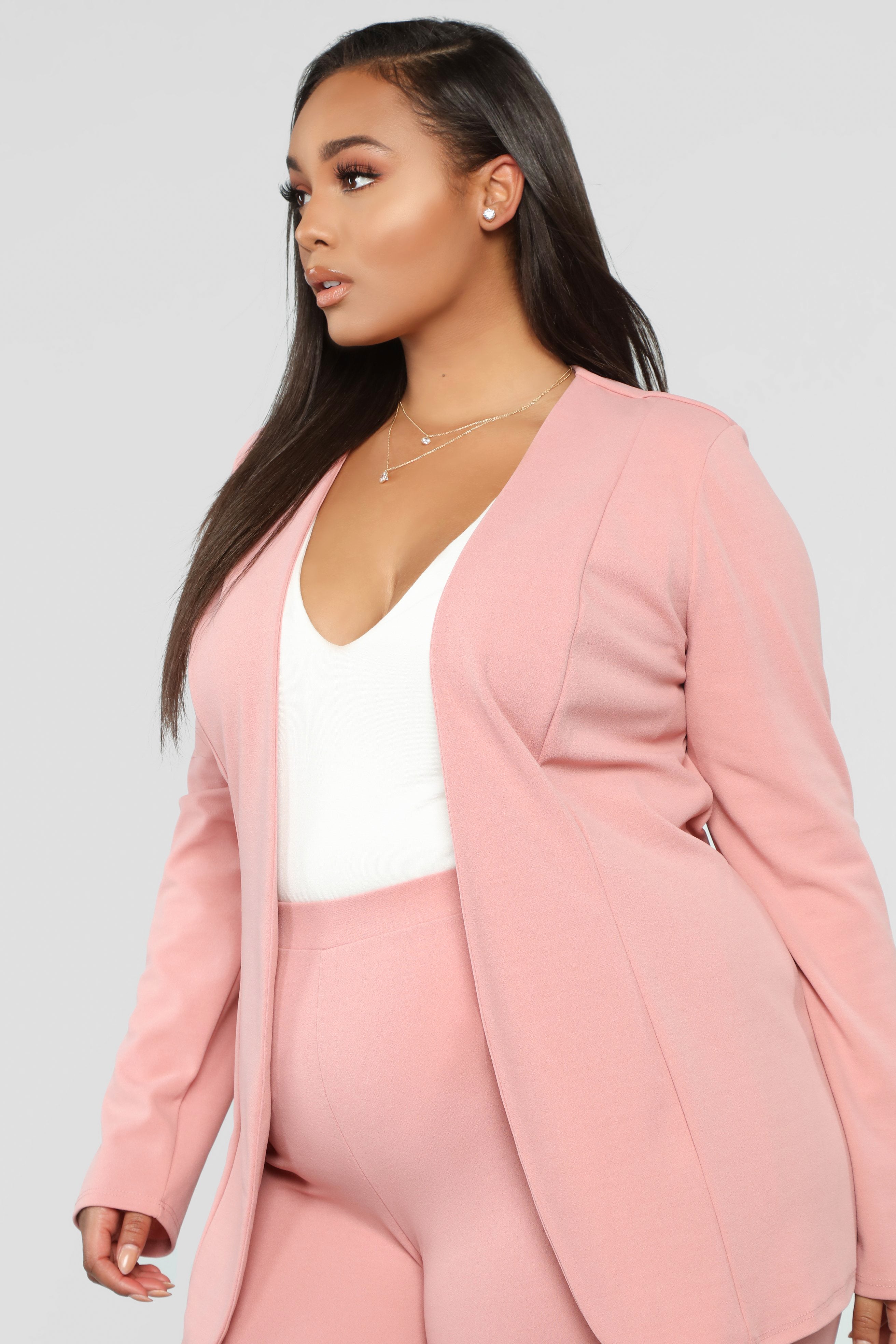 Payin' It Forward Blazer Set - Mauve - Image 13