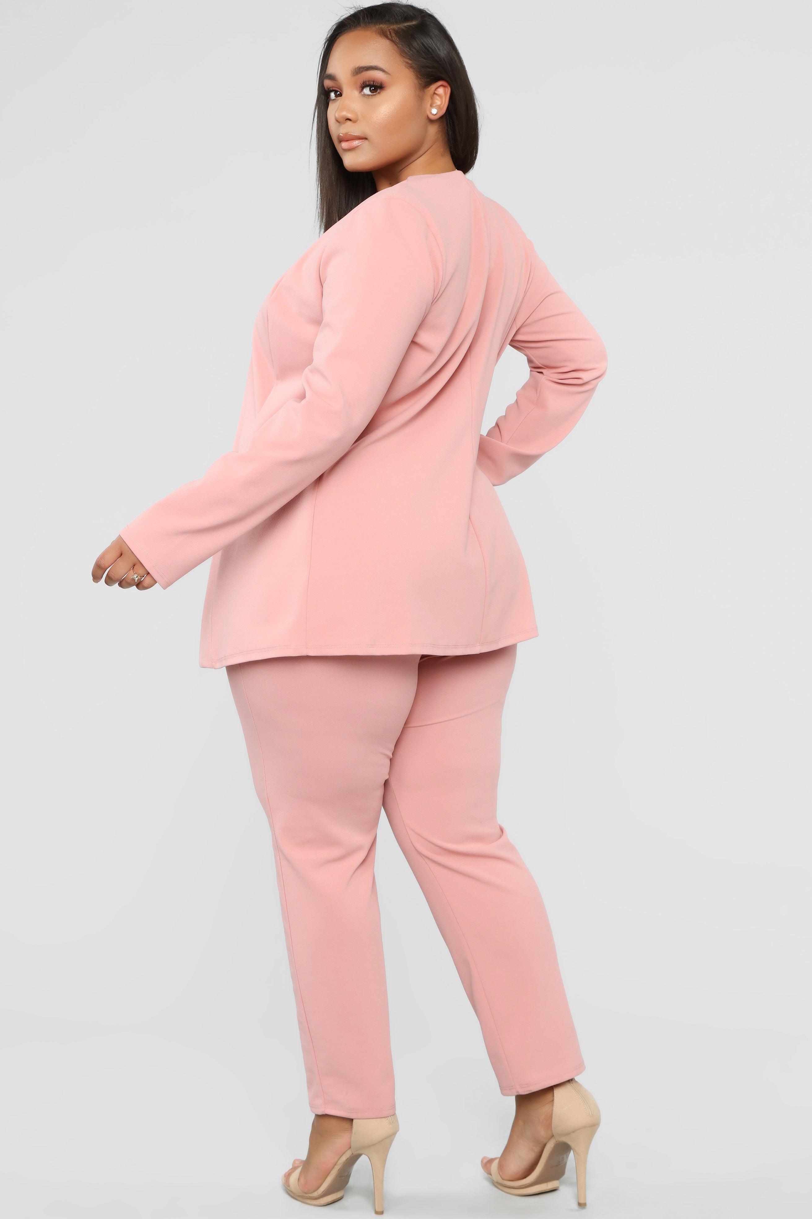 Payin' It Forward Blazer Set - Mauve - Image 14