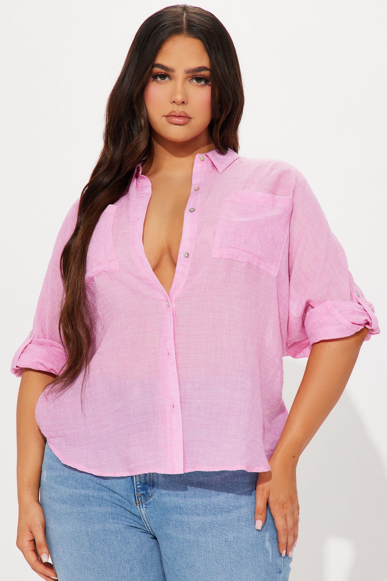 Alina Shirt - Pink - Image 4