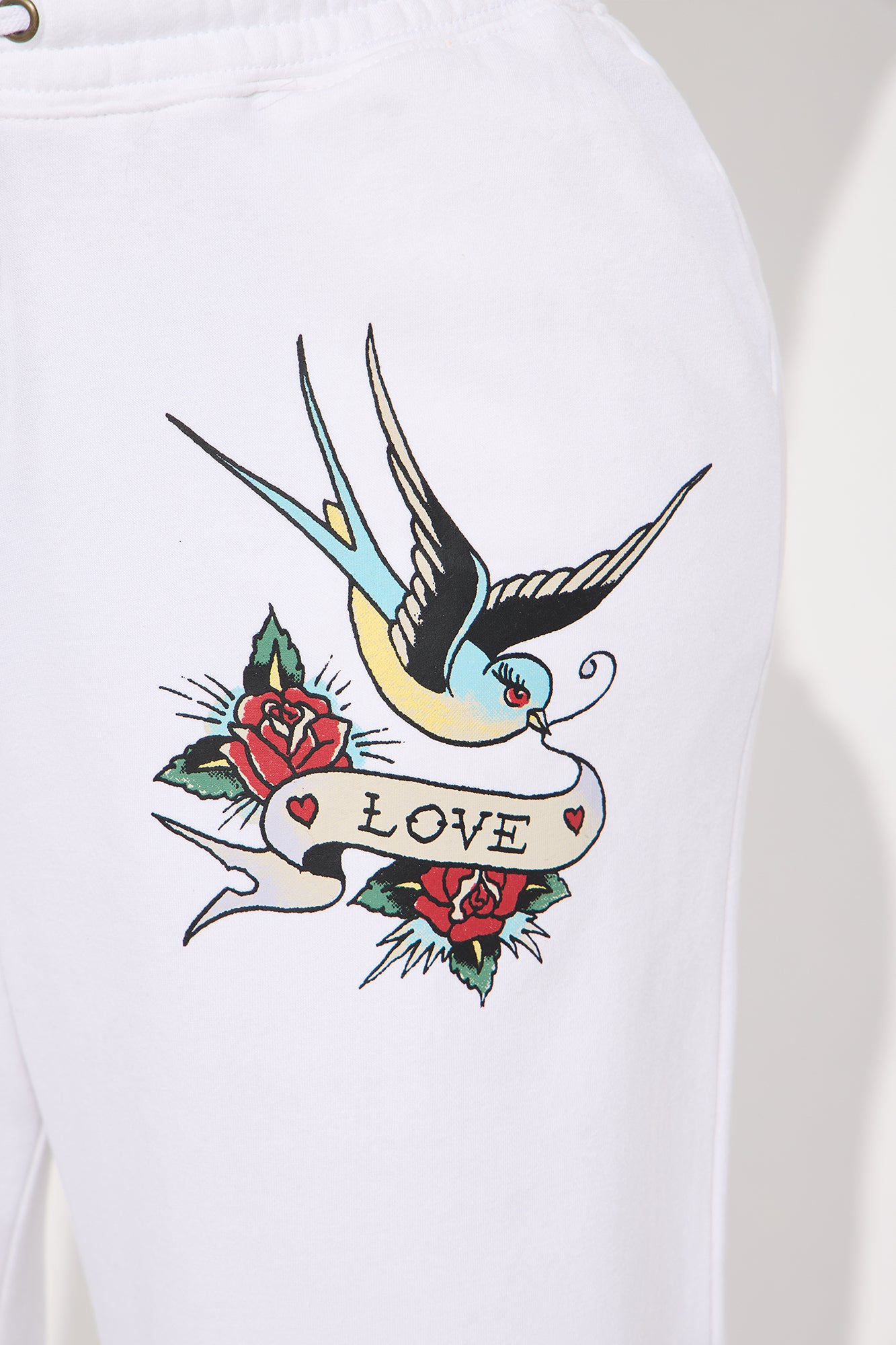 Ed Hardy Brave Eagle Pant - White - Image 9