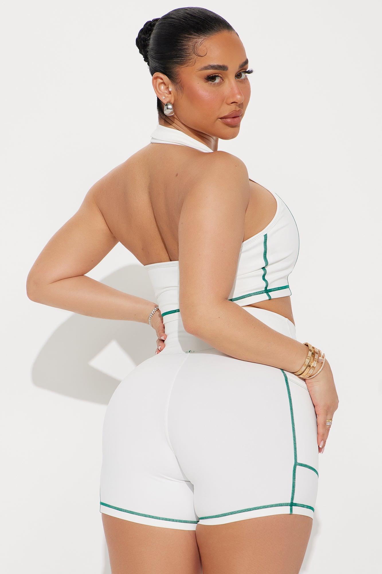 Dynamic Duo Active Short Set - White - Image 3
