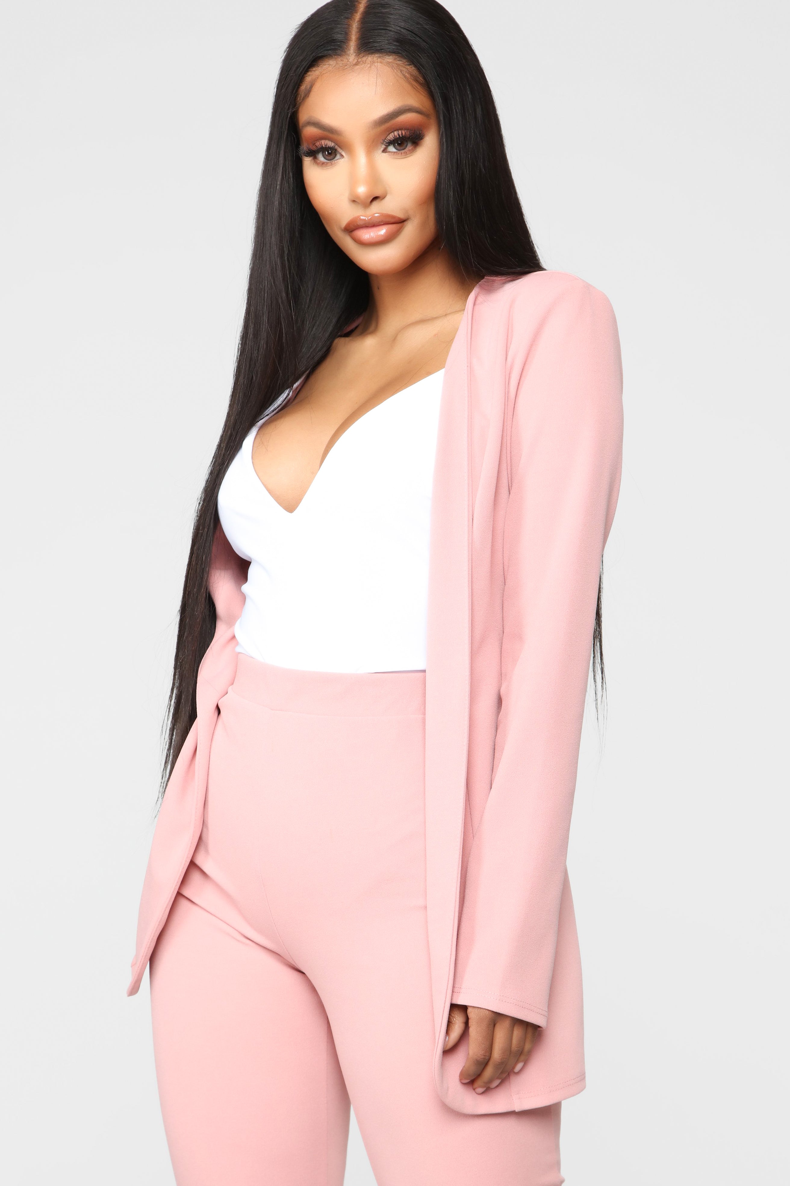 Payin' It Forward Blazer Set - Mauve - Image 5