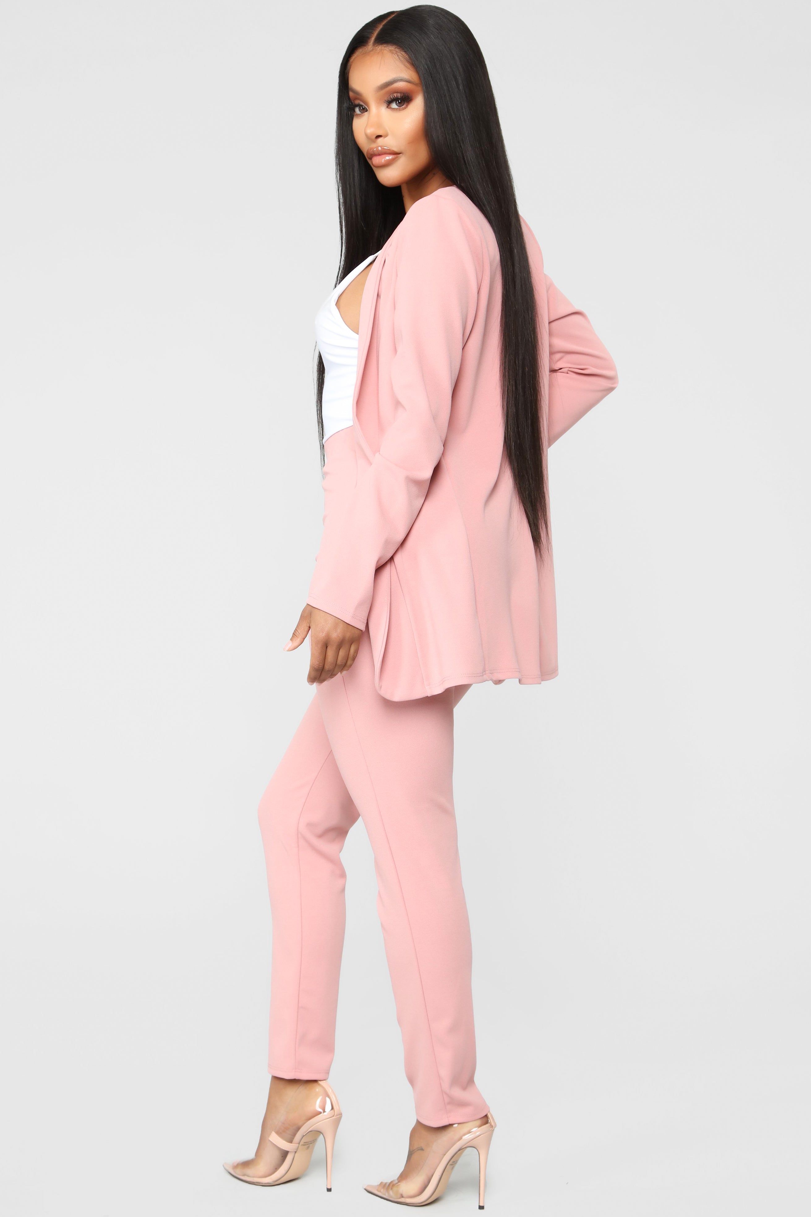 Payin' It Forward Blazer Set - Mauve - Image 6