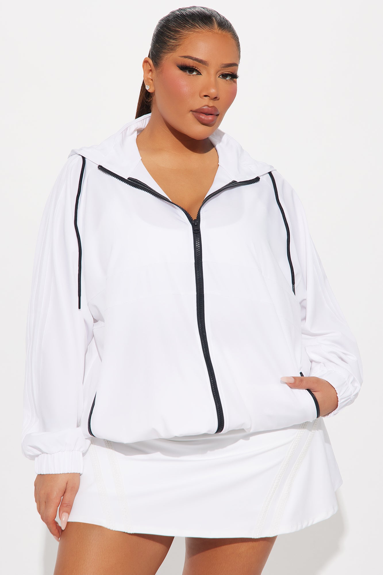 Playing Doubles Active Jacket - White - Image 5