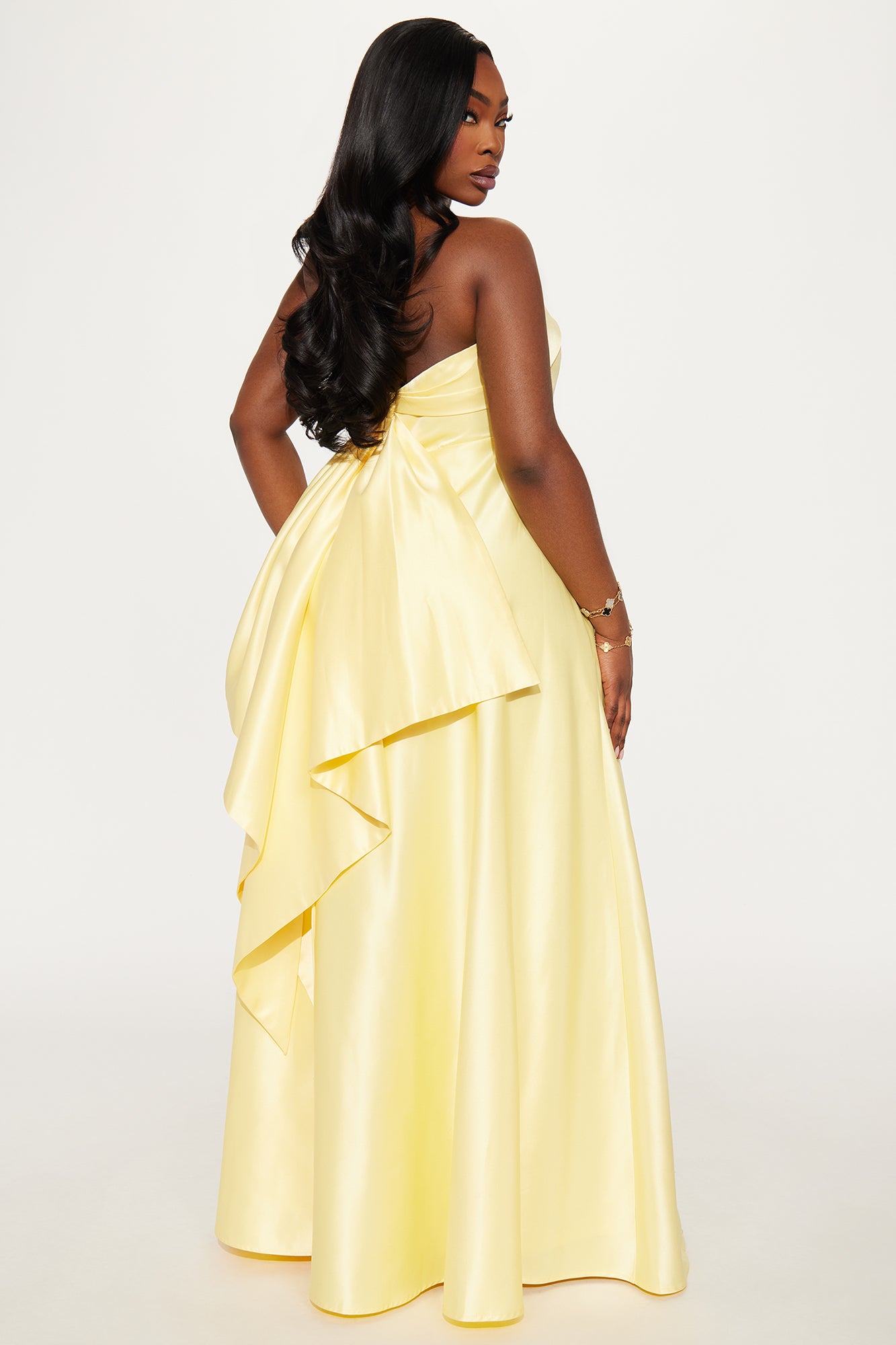 Chelsea Maxi Gown - Yellow - Image 6