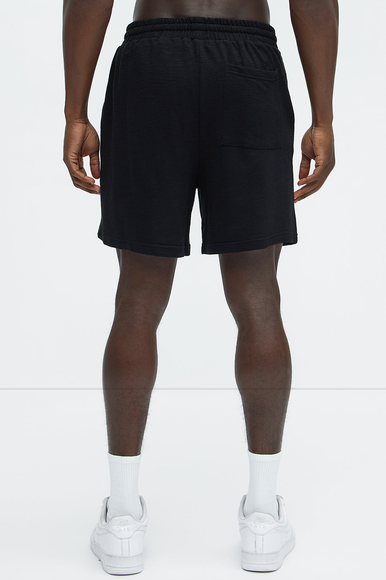 Berries And Blooms Embroidered Shorts - Black - Image 5