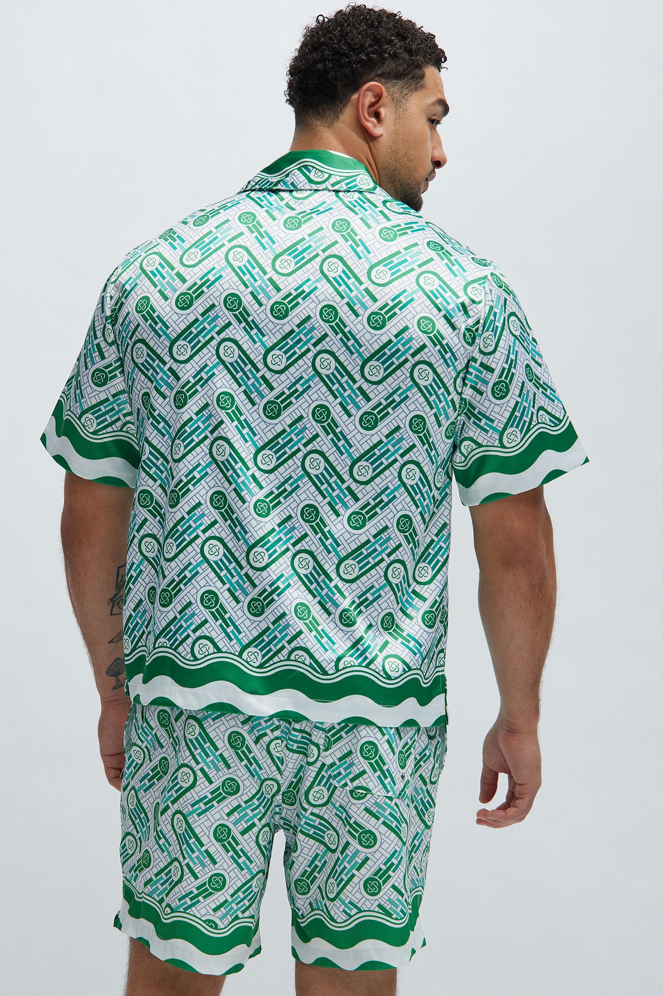 Emperor Shirt - Green/combo - Image 4