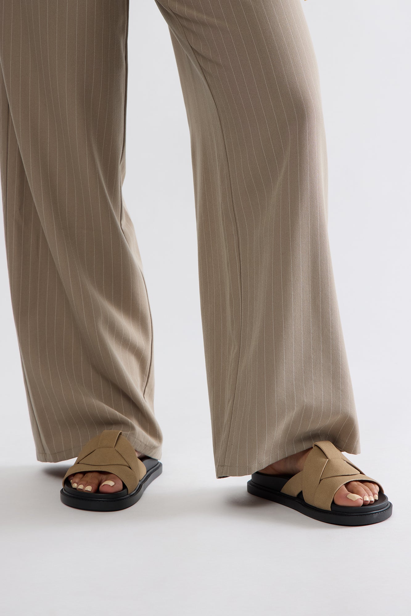 Irie Casual Slides - Taupe - Image 4