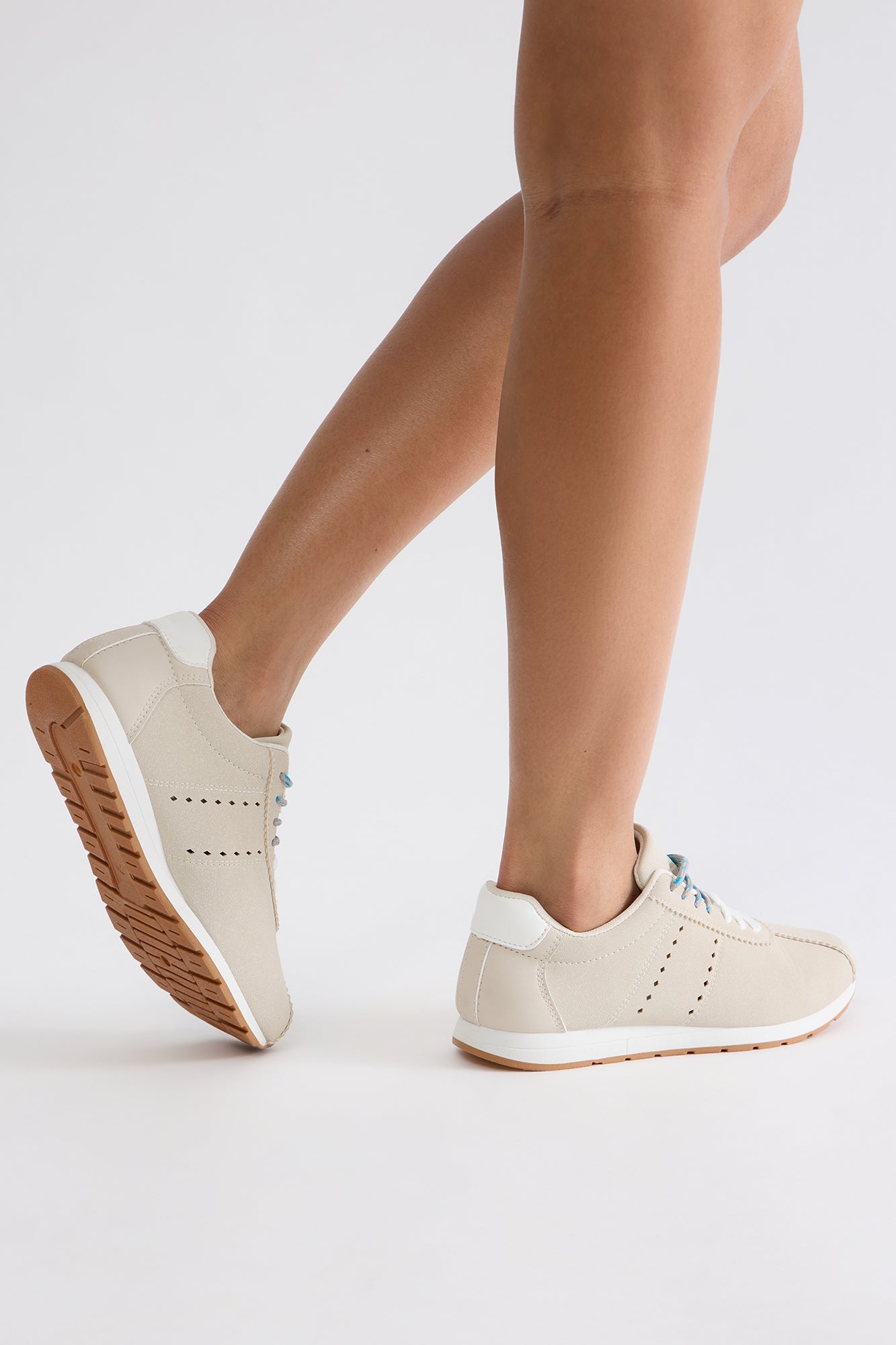 Brody Lace Up Sneakers - Grey - Image 5