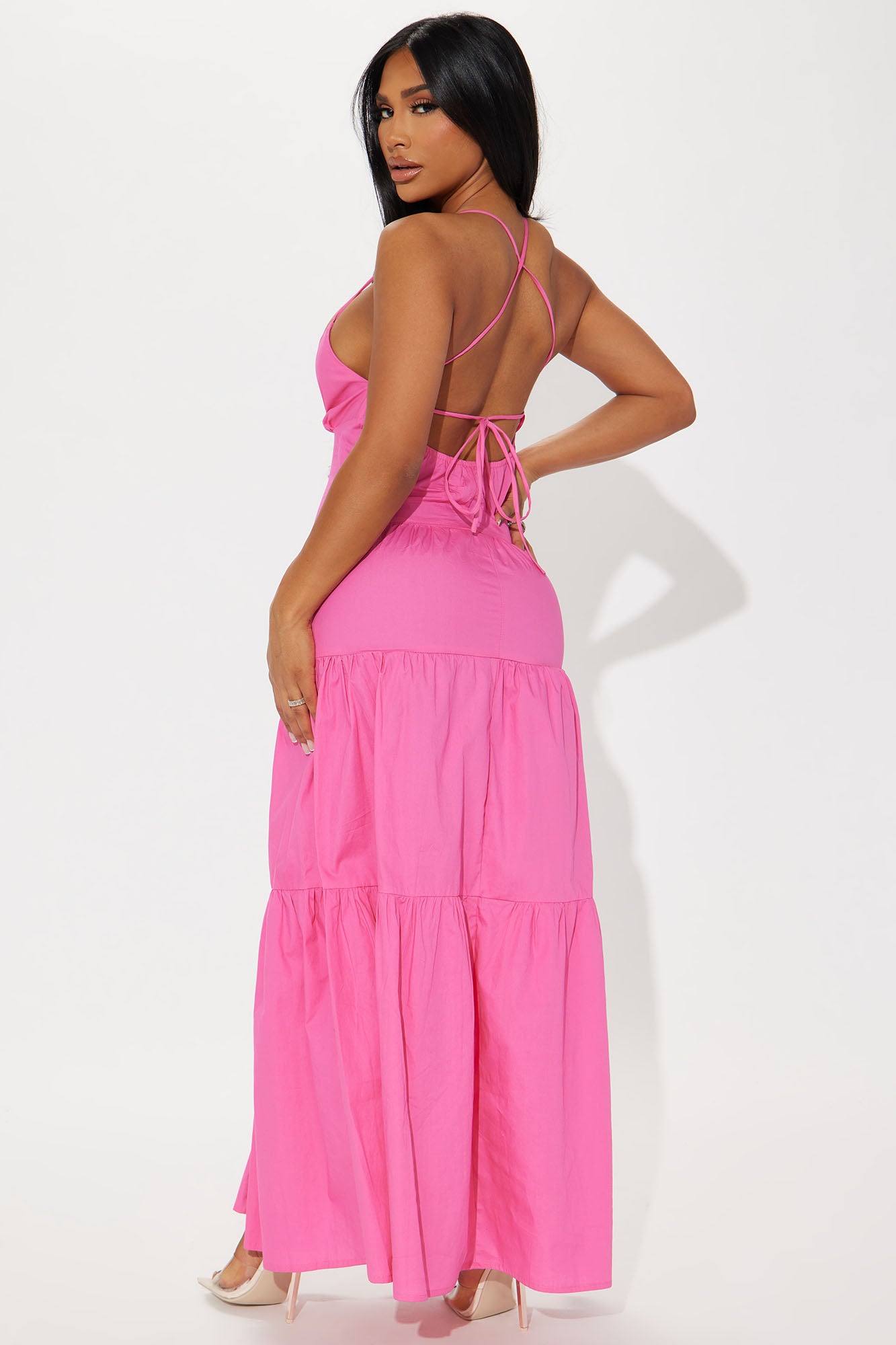 Kira Maxi Dress - Pink - Image 3