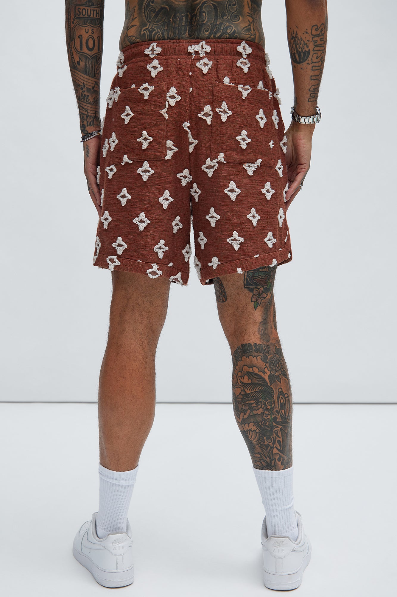 Starlet Warmup Shorts - Brown - Image 5