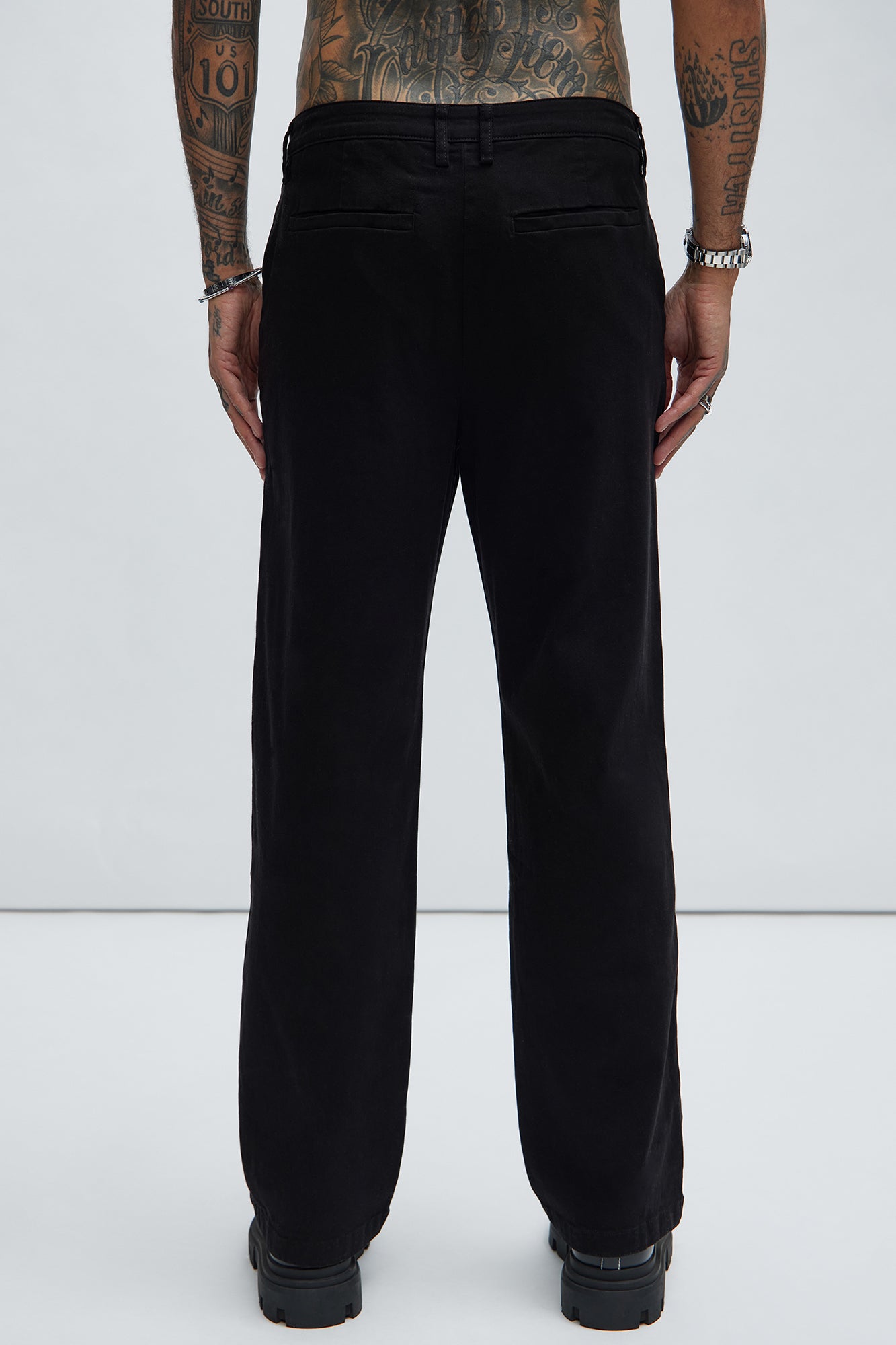 Mac Chino Straight Pants - Black - Image 5