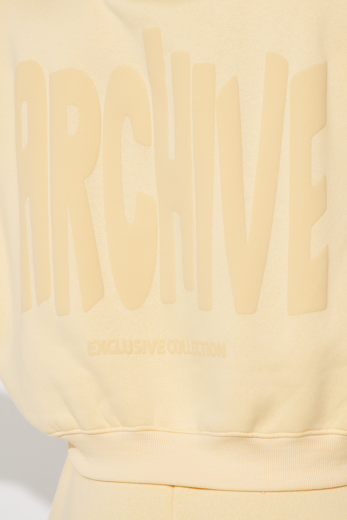 Archive Mode Fleece Short Set - Yellow - Image 7