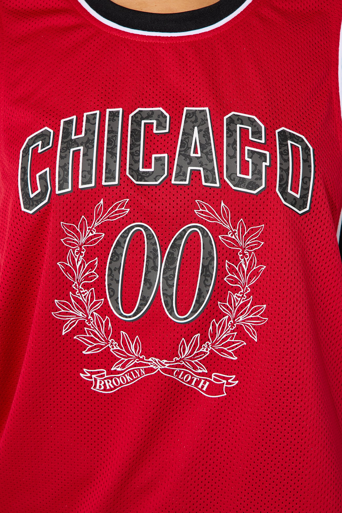 Chicago Jersey Tank Top - Red - Image 3