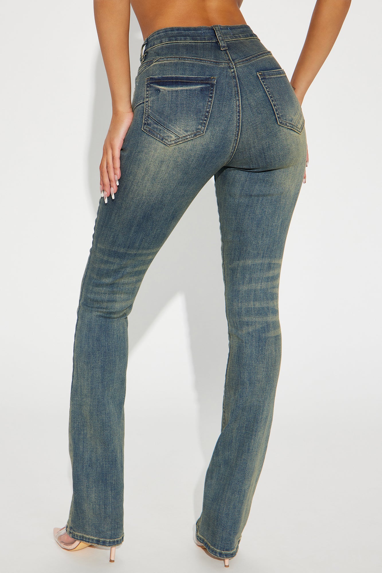 Vera Sculpting Stretch Bootcut Jeans - Medium Wash - Image 3