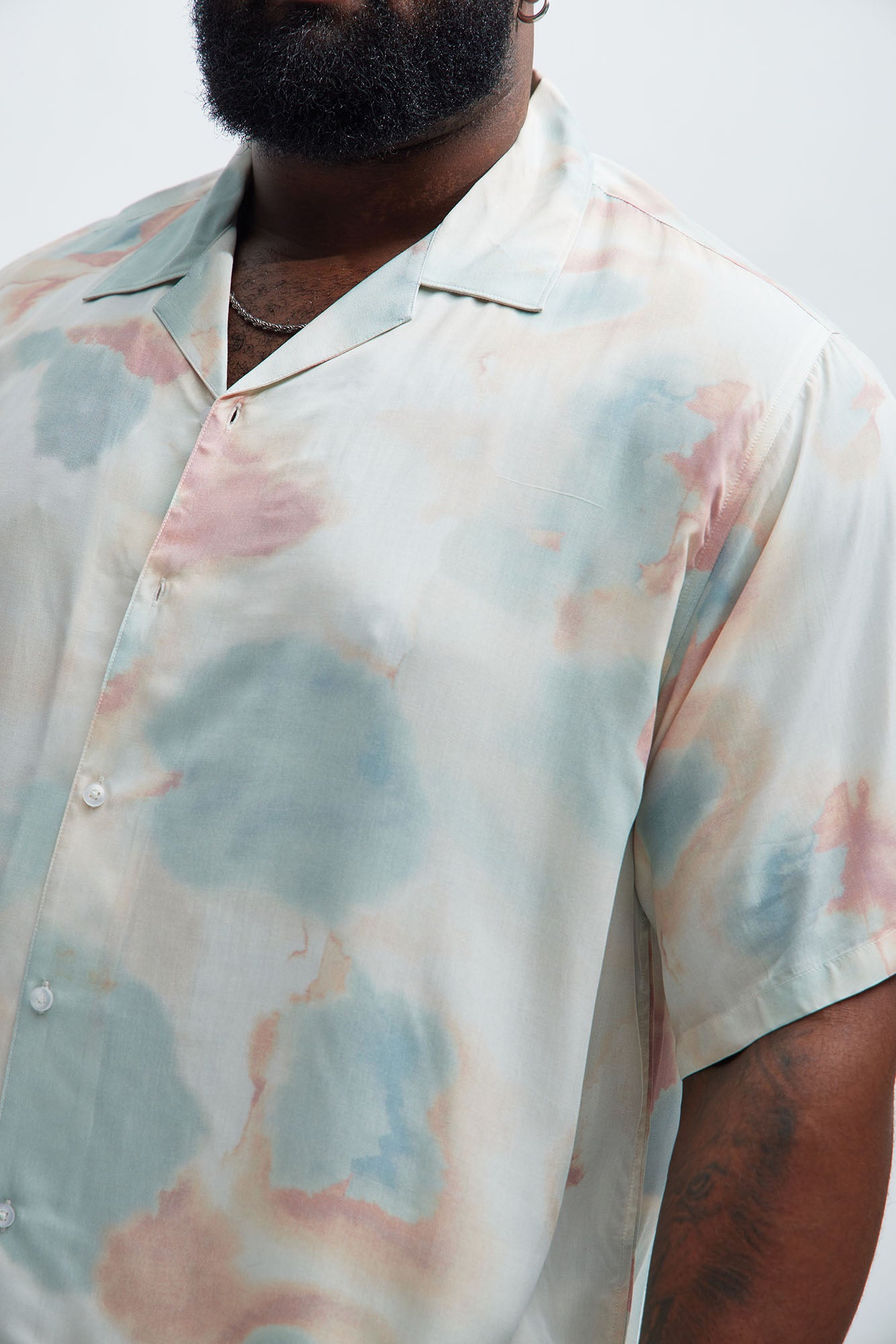 Never Been Button Up Shirt - Multi Color - Image 6