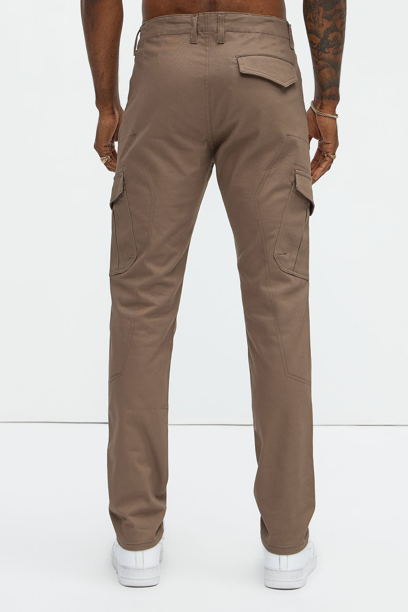 Bring Me Up Skinny Cargo Pants - Dark Brown - Image 6