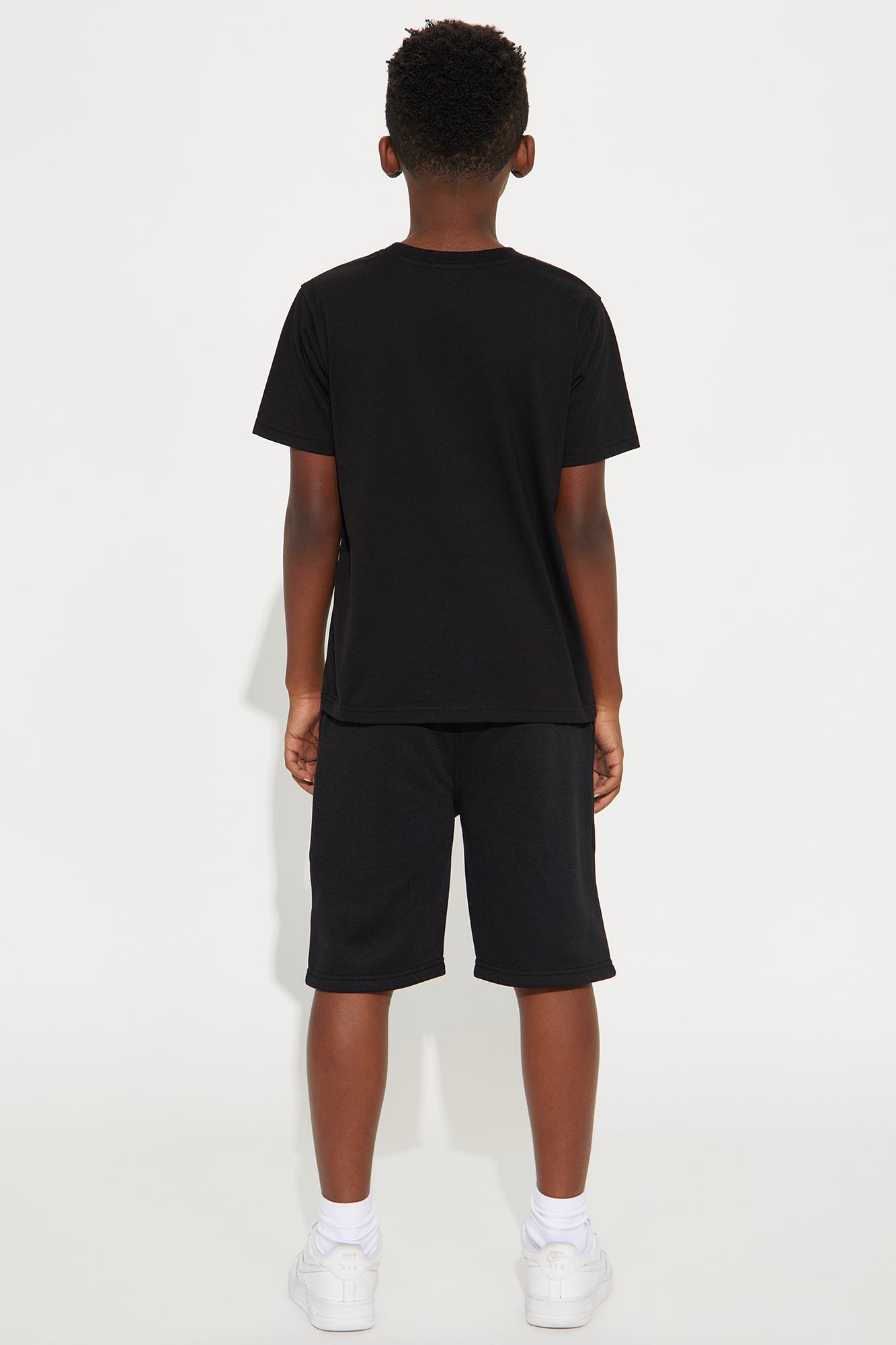 Mini King Of LA Skyline Fleece Short Set - Black/combo - Image 5