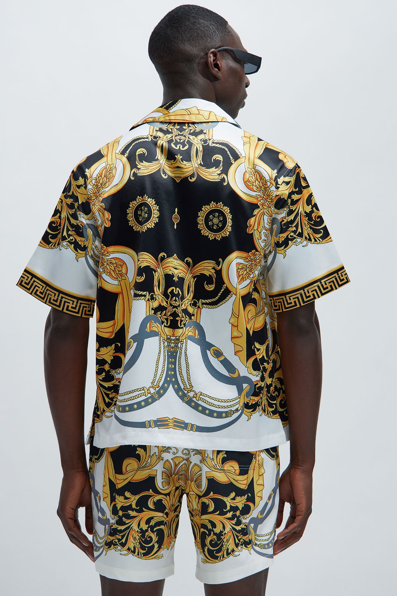 Calabria Baroque Shirt - Black/combo - Image 3