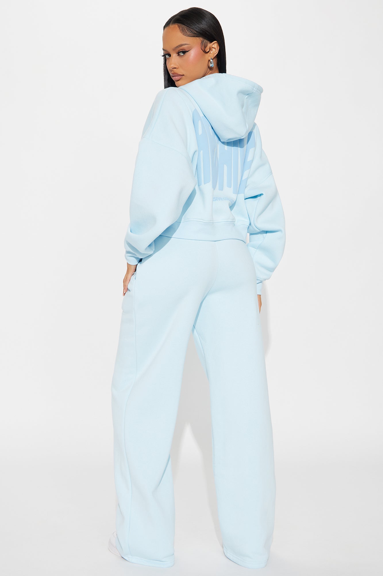 Archive Mode Fleece Pant Set - Light Blue - Image 5