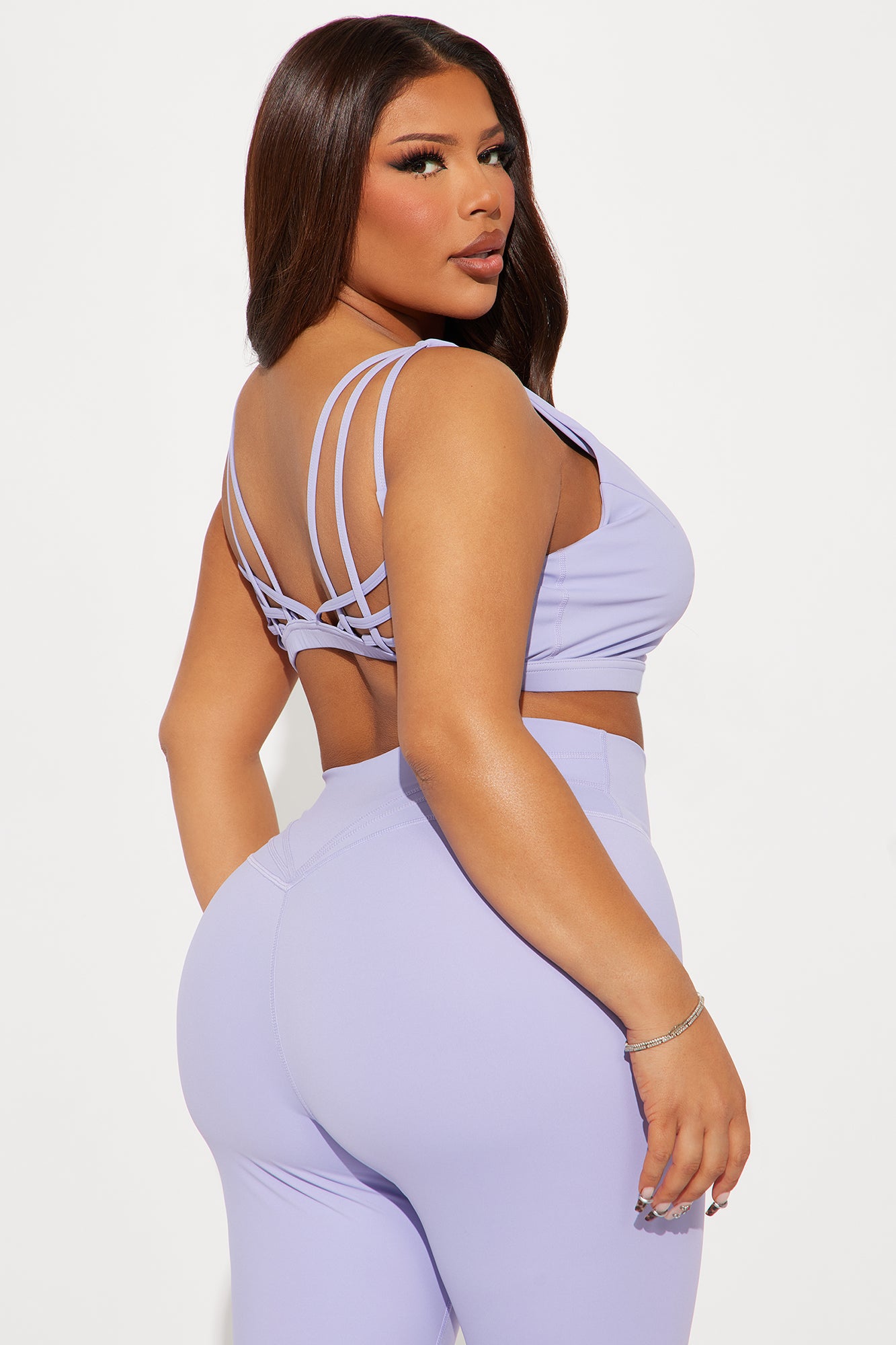 Core Cadence Sports Bra - Lavender - Image 7