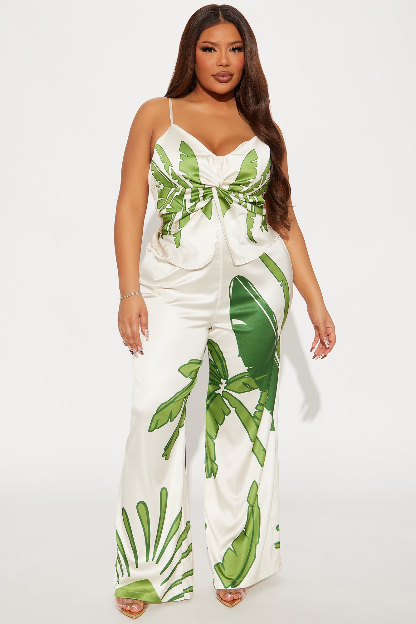 In More Ways Than One Jumpsuit - Cream/combo - Image 4