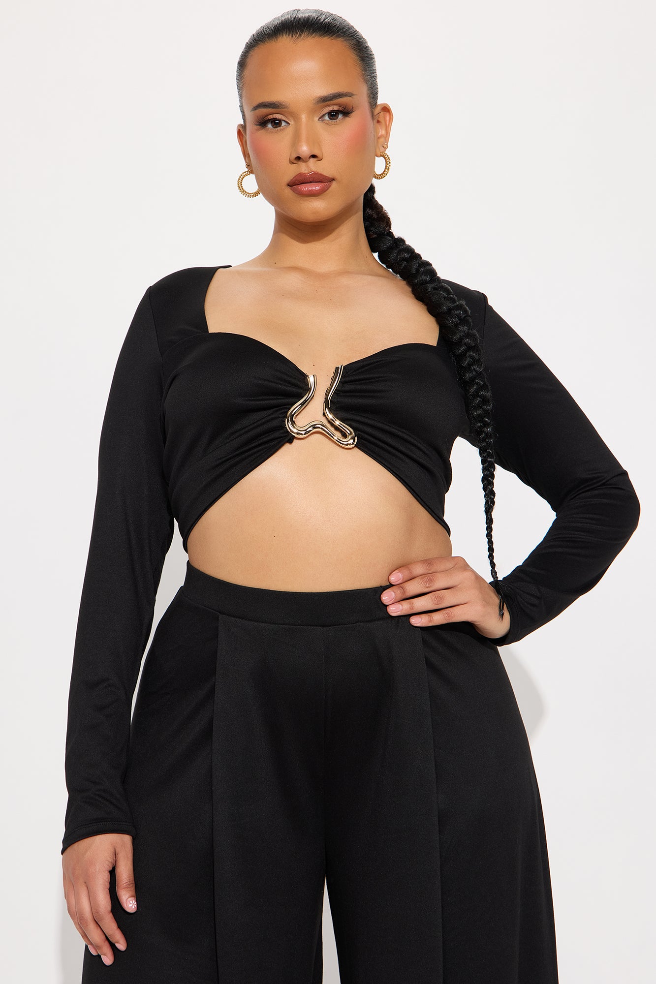 Sarai Pant Set - Black - Image 5