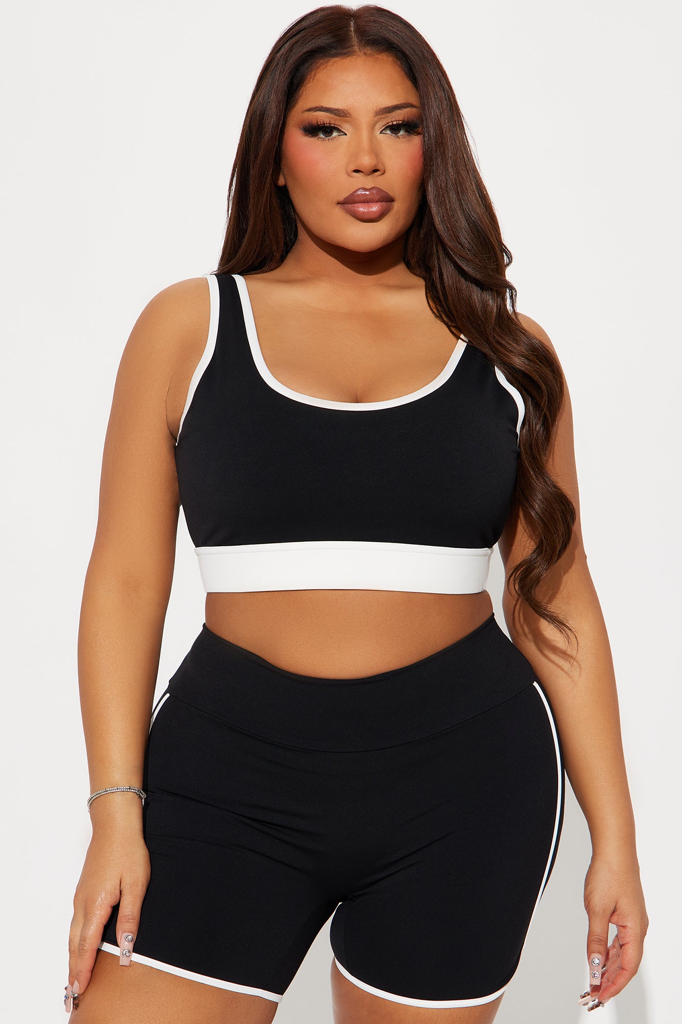 Calm And Collected Sports Bra - Black - Image 4