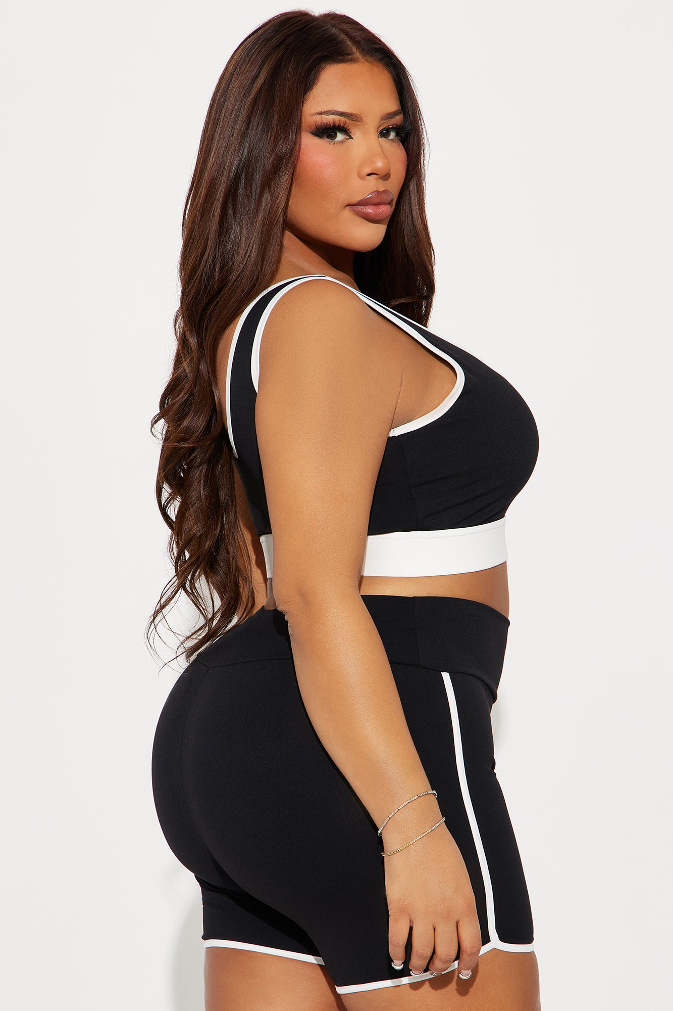 Calm And Collected Sports Bra - Black - Image 6