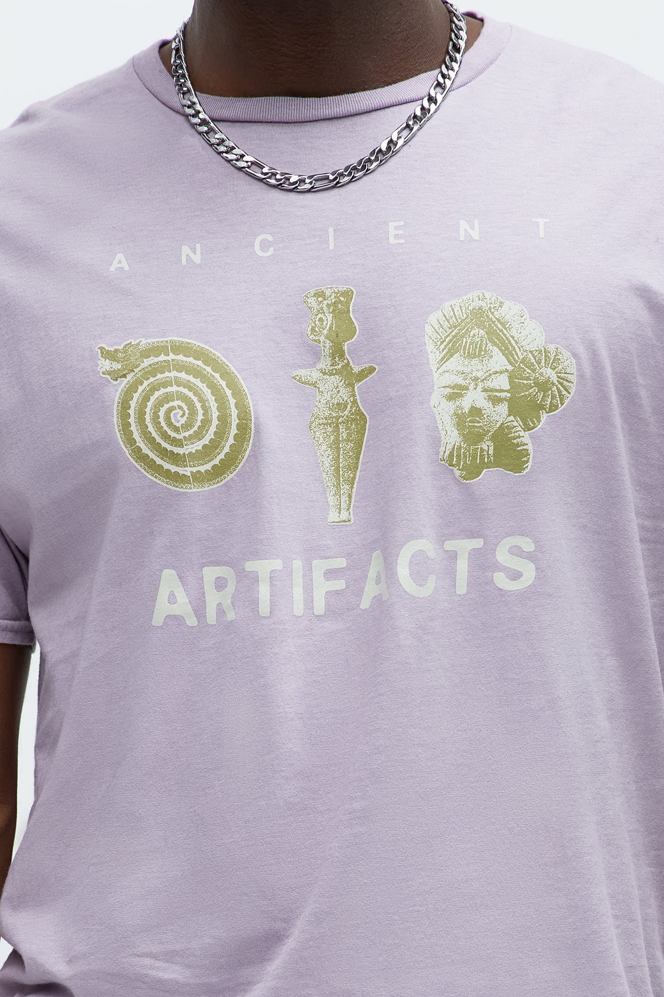 Ancient Artifacts Short Sleeve Tee - Purple - Image 4