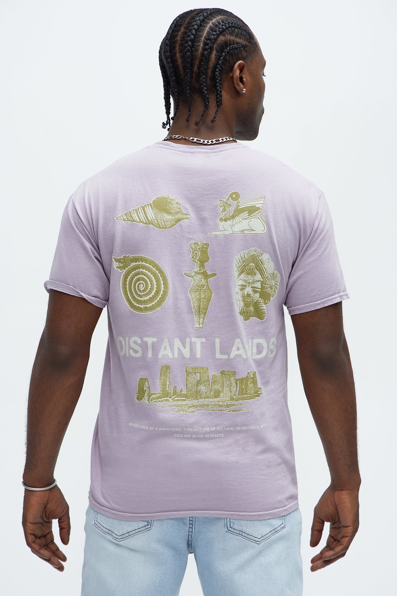 Ancient Artifacts Short Sleeve Tee - Purple - Image 3