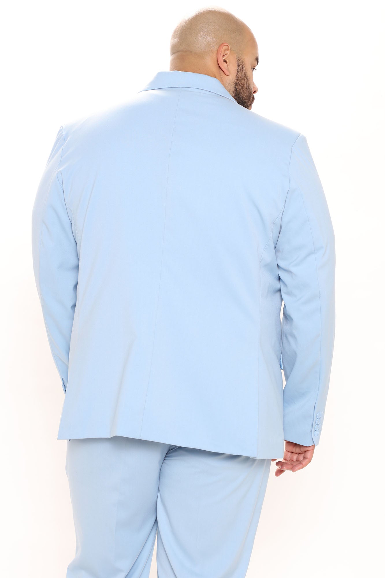 The Modern Stretch Suit Jacket - Light Blue - Image 12