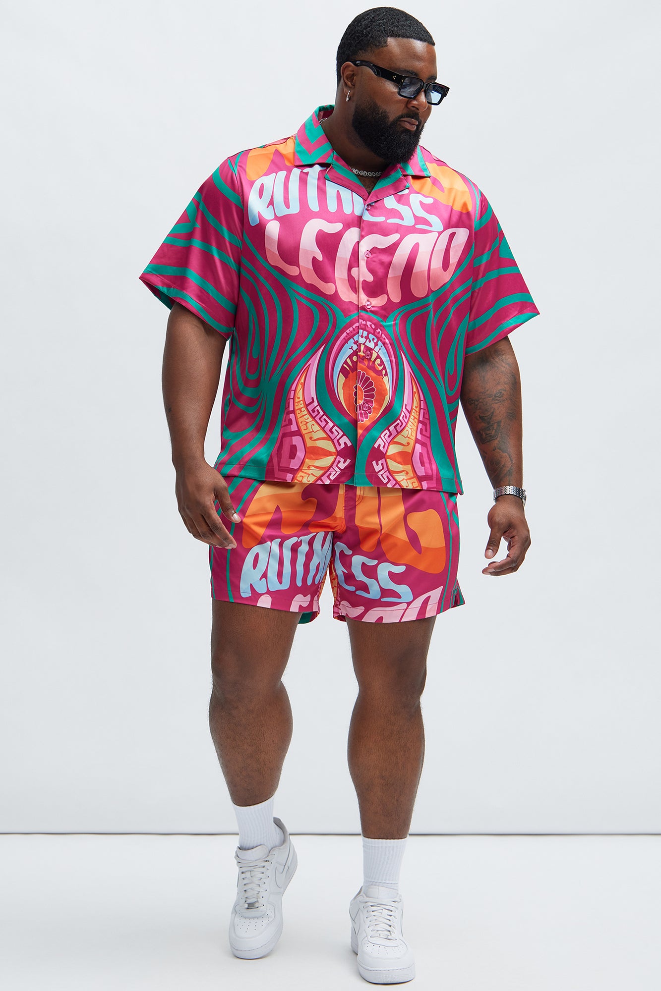 Eyes On Medusa Shirt - Fuchsia/combo - Image 6