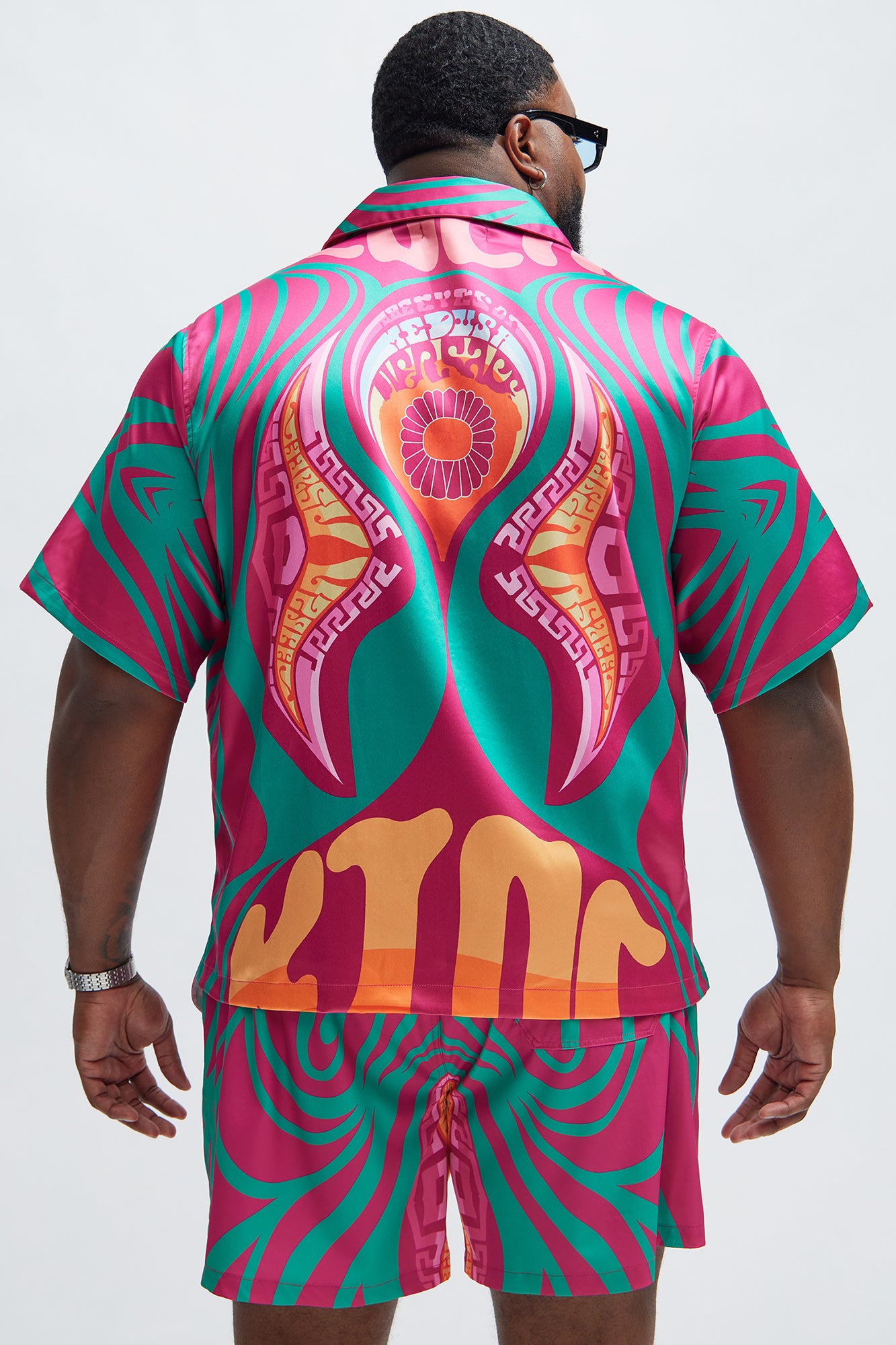 Eyes On Medusa Shirt - Fuchsia/combo - Image 7