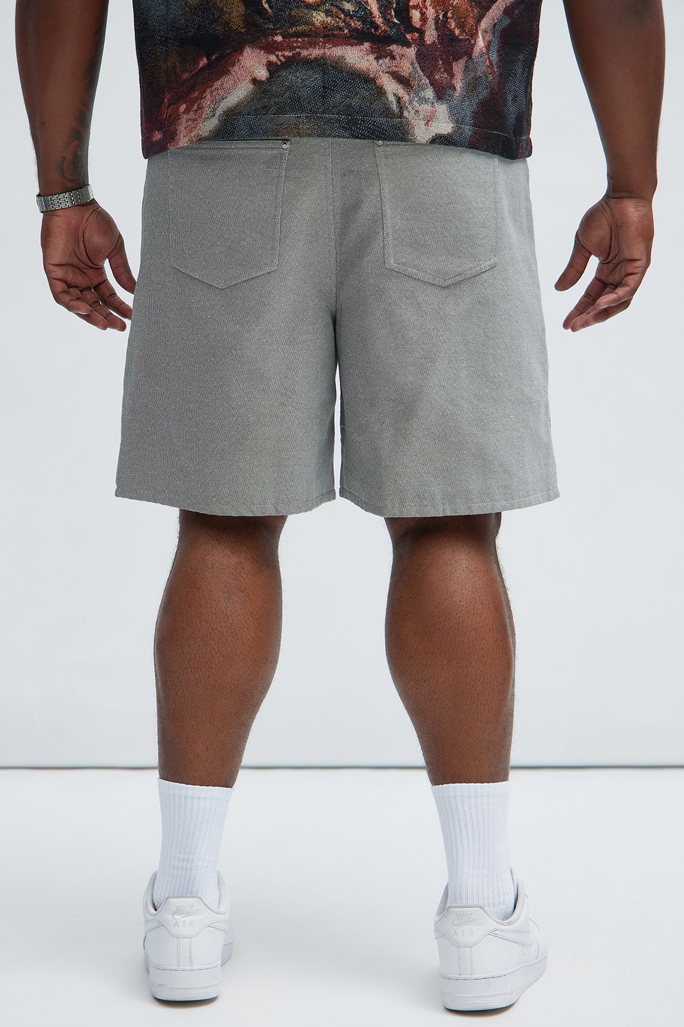 Karl Tapestry Shorts - Multi Color - Image 8