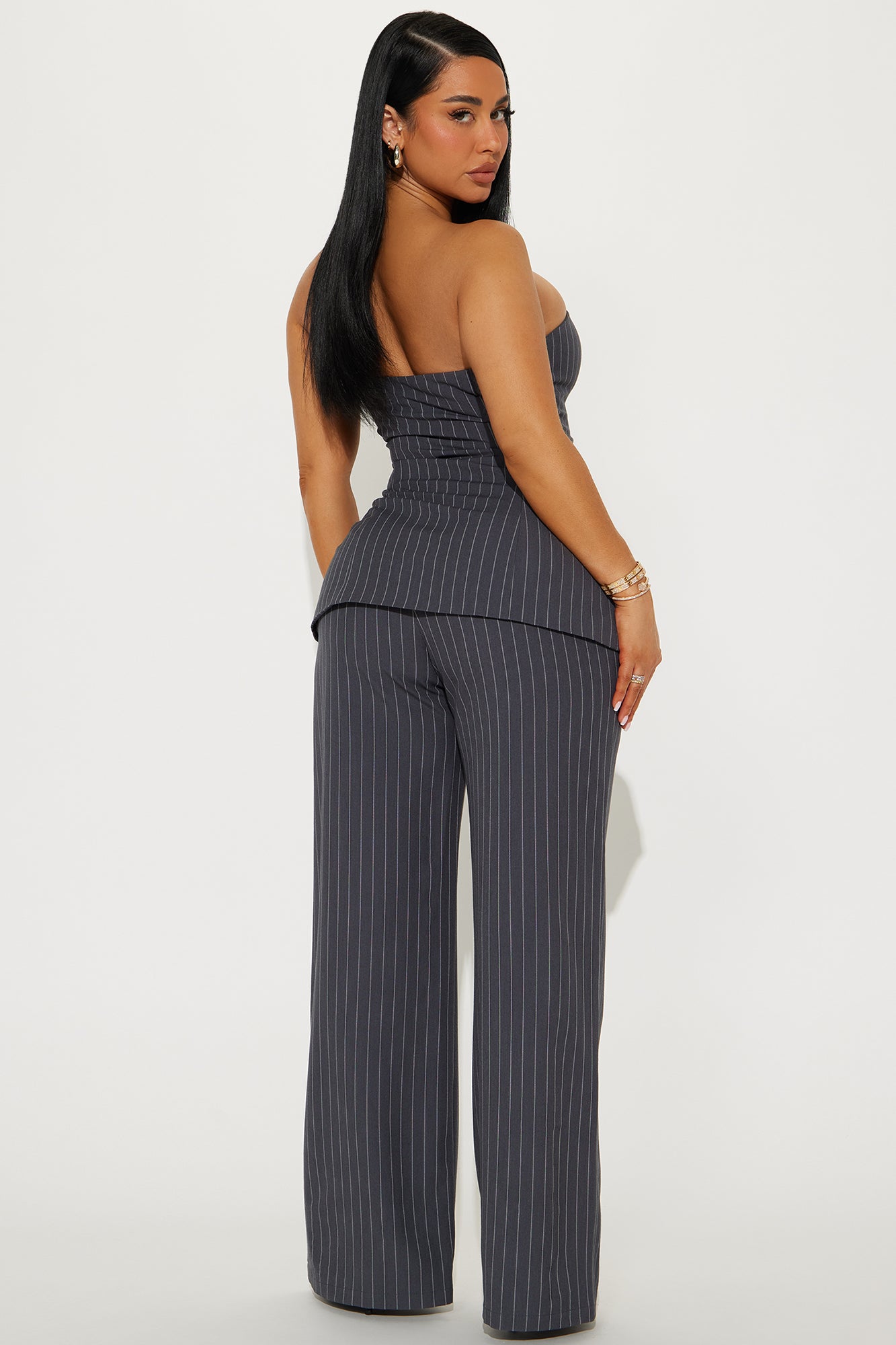 Standing On Business Pant Set - Charcoal - Image 3