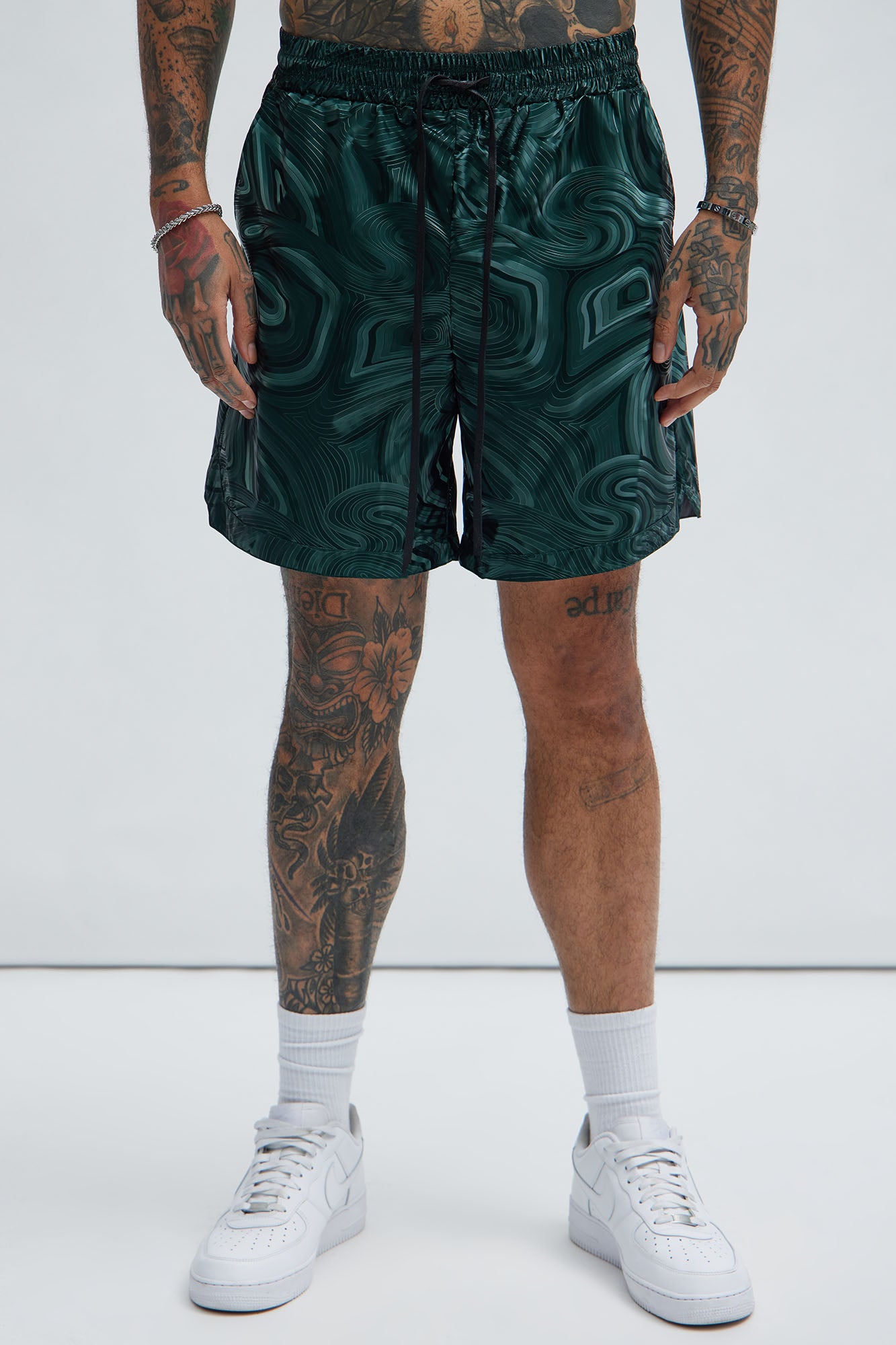 Prismatic Shorts - Green - Image 3