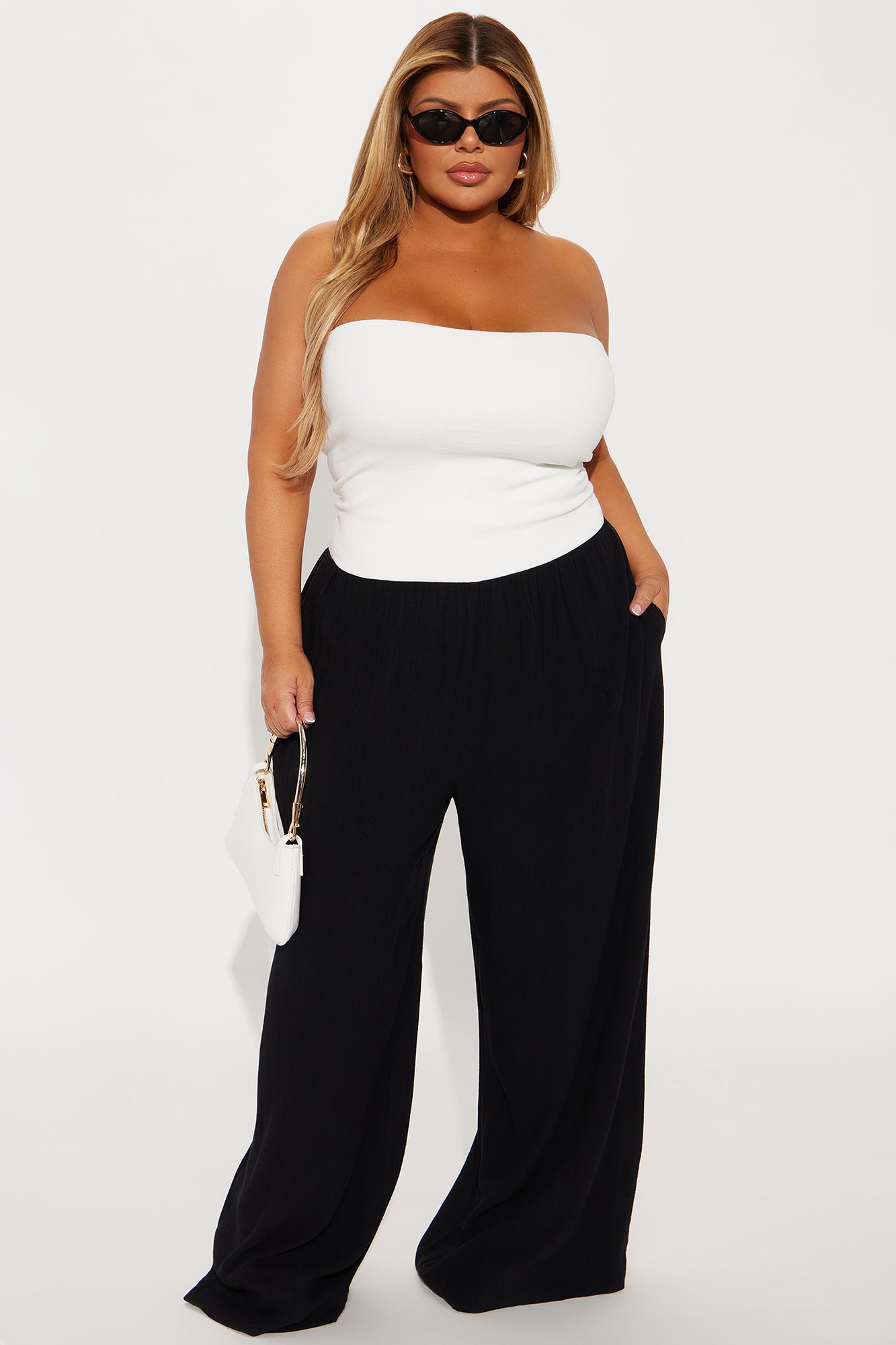 Ocean Breeze Jumpsuit - White/Black - Image 4
