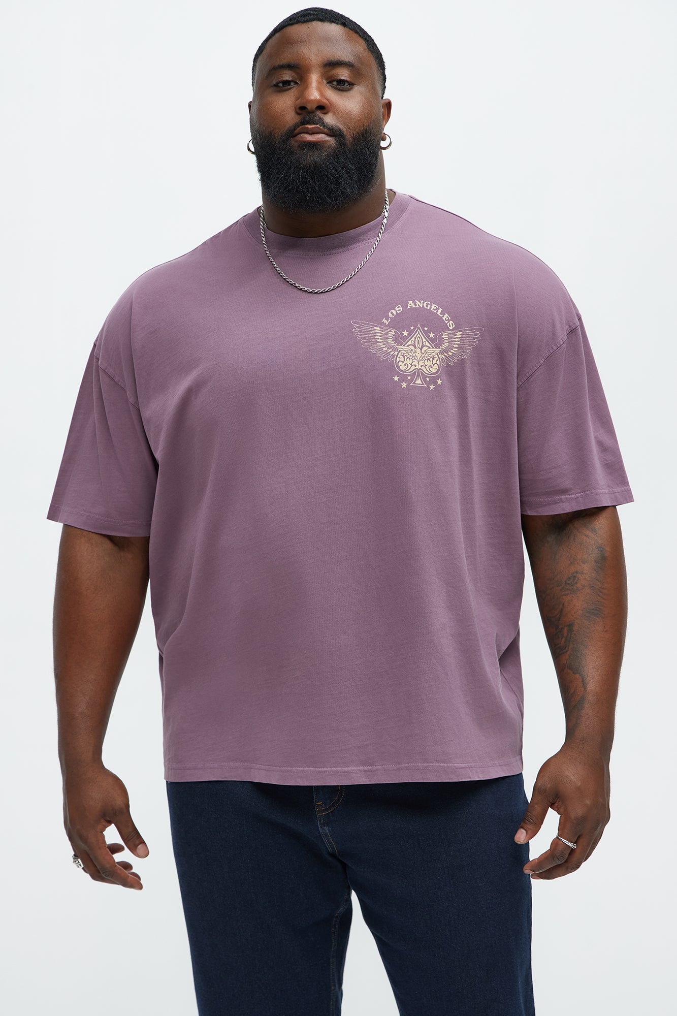 West Coast Race Team Oversized Short Sleeve Tee - Purple - Image 7