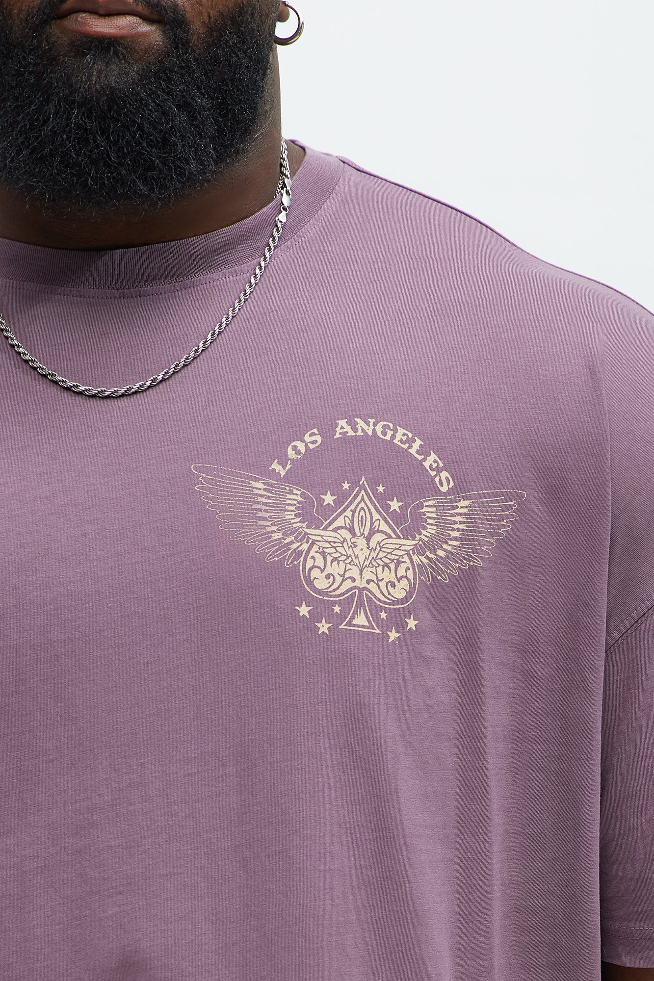 West Coast Race Team Oversized Short Sleeve Tee - Purple - Image 8